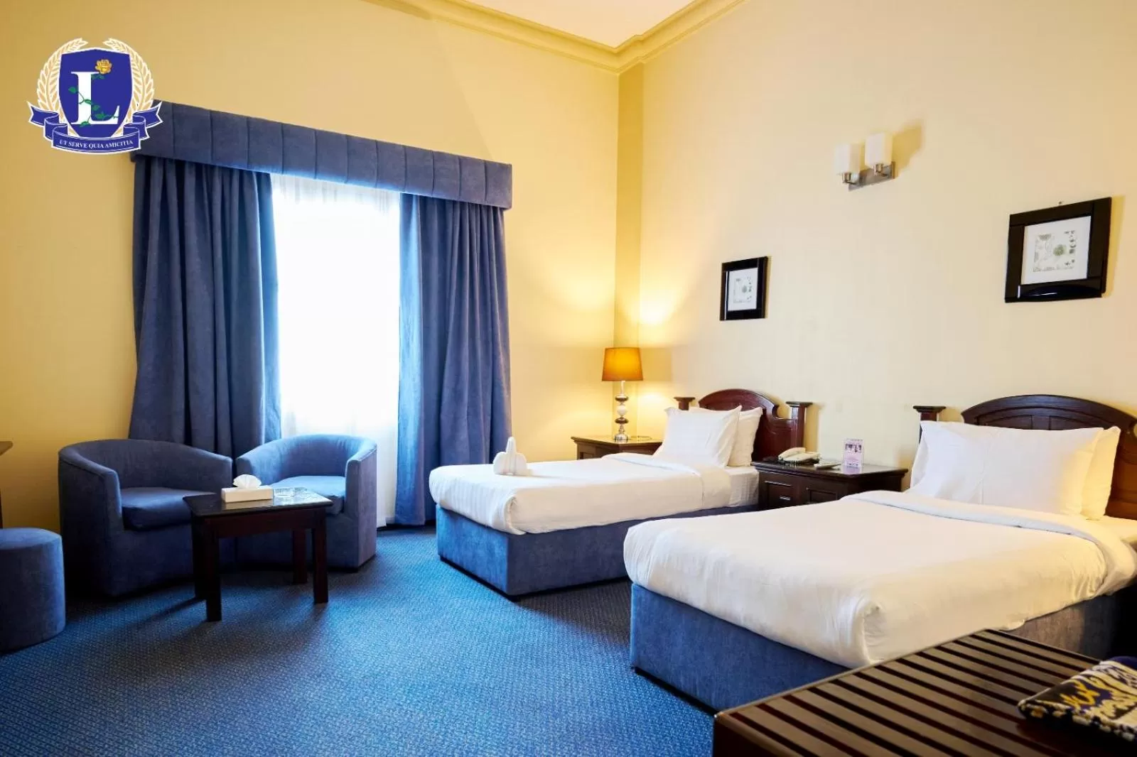 Bed in La Rosa Hotel, Juffair