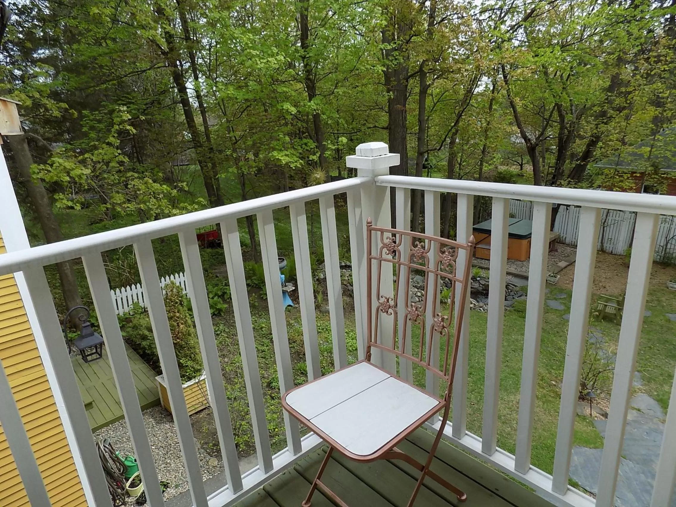 Balcony/Terrace in À L'Ancestrale B&B