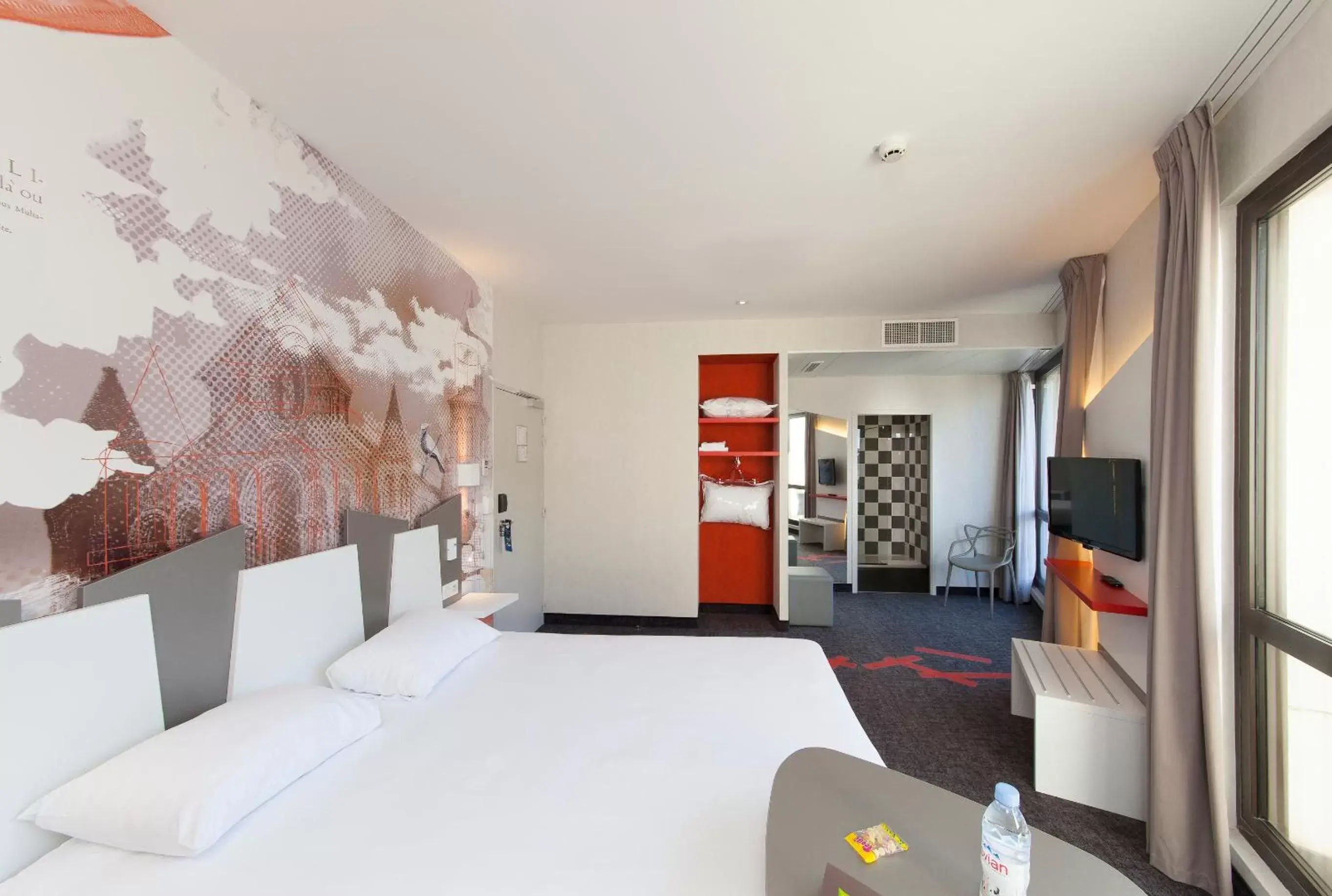 Property building, Bed in ibis Styles Poitiers Centre Property building, Bed in ibis Styles Poitiers Centre