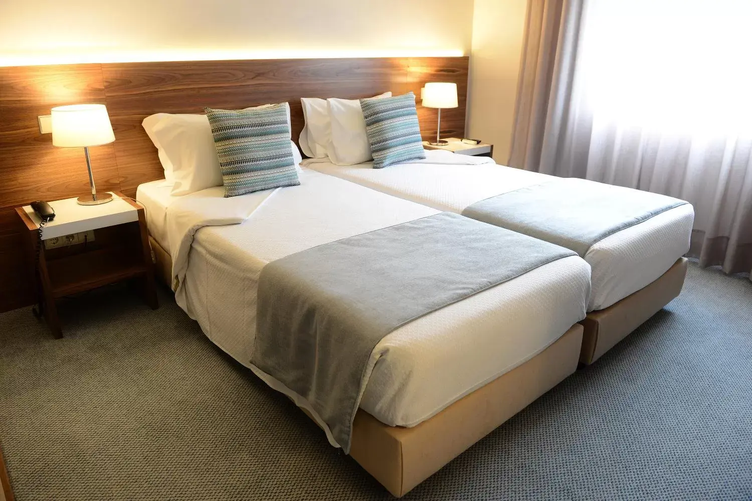 Bed in Hotel Navarras