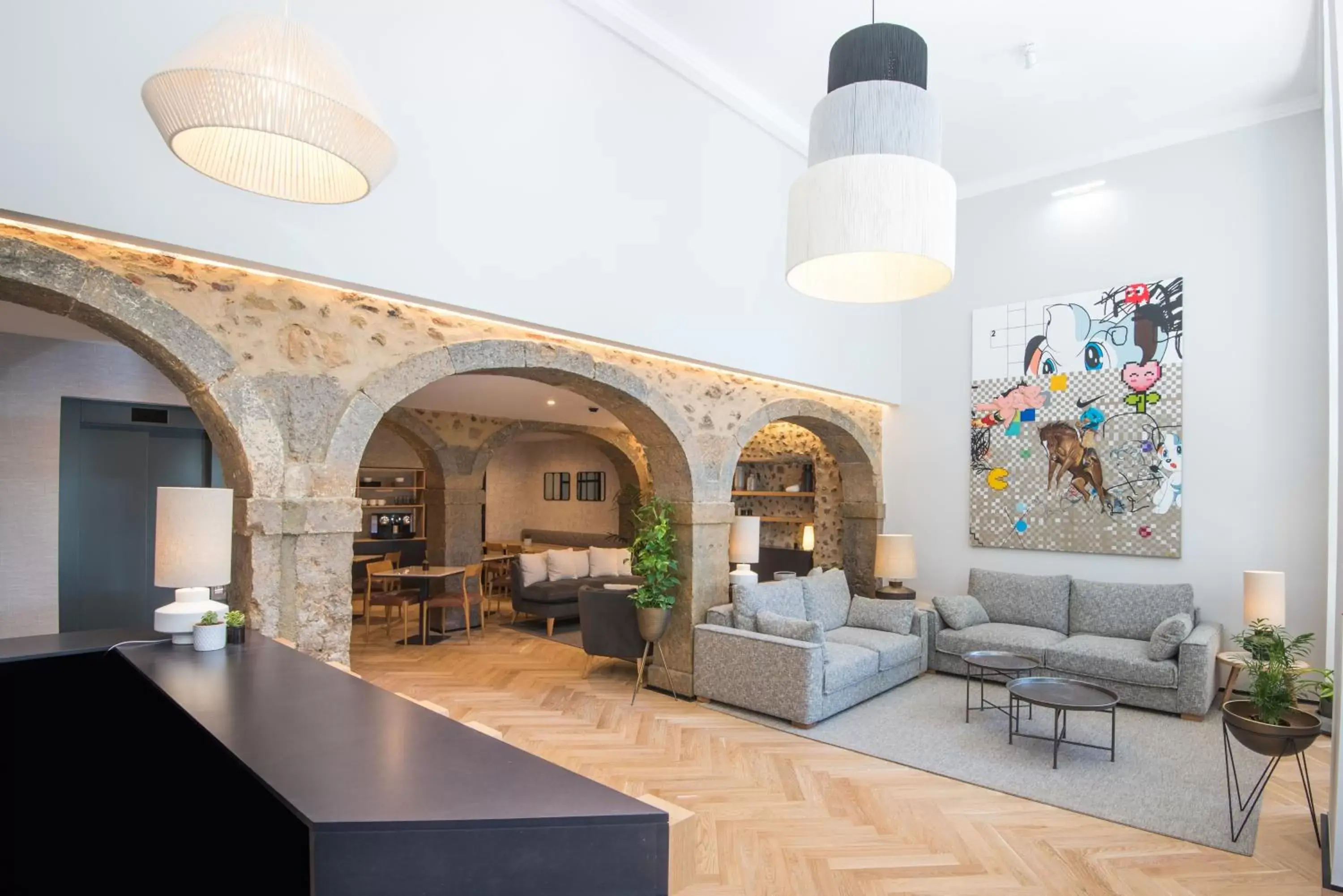 Living room, Lobby/Reception in Urbano FLH Hotels Lisboa
