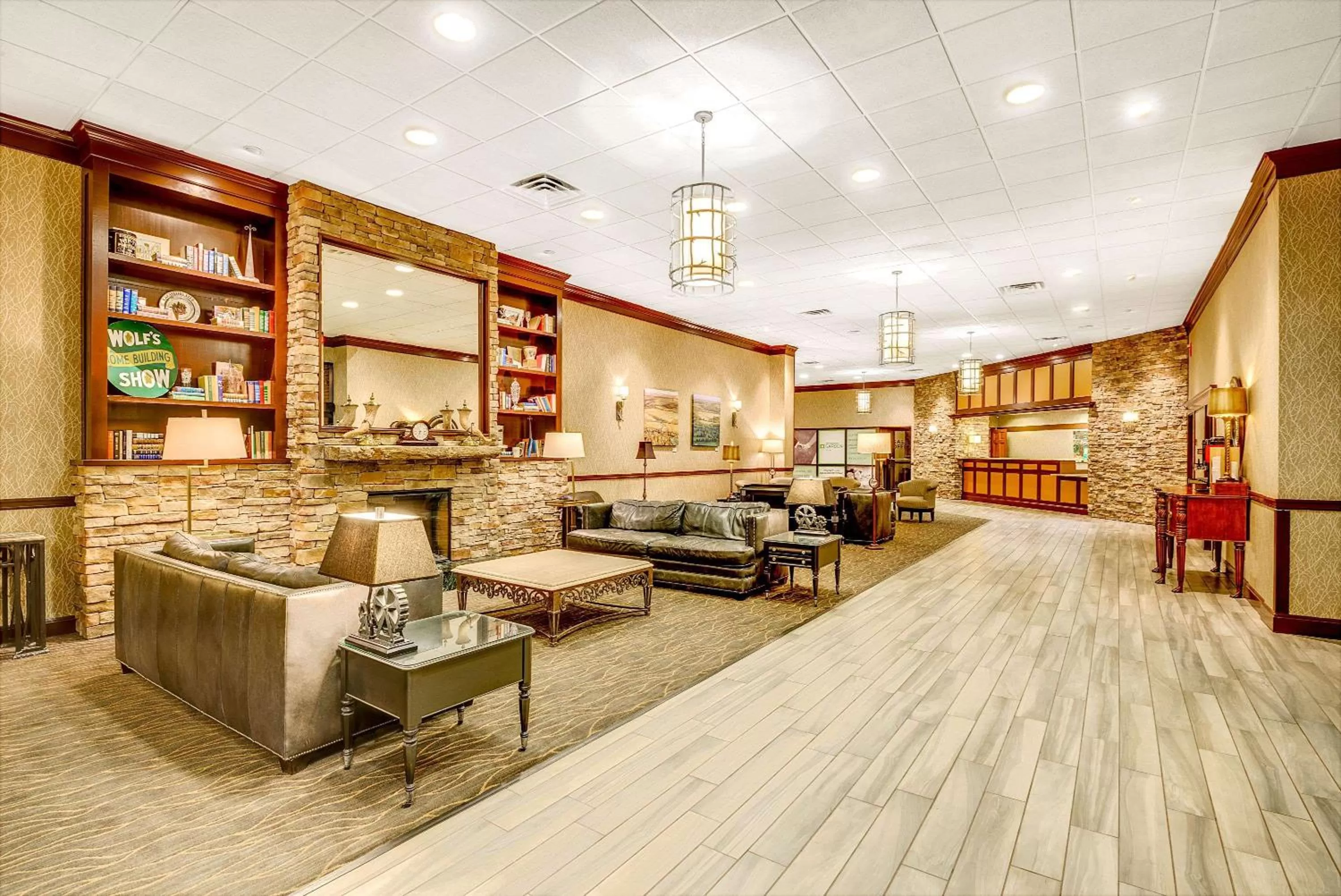 Lobby or reception in Wyndham Garden York