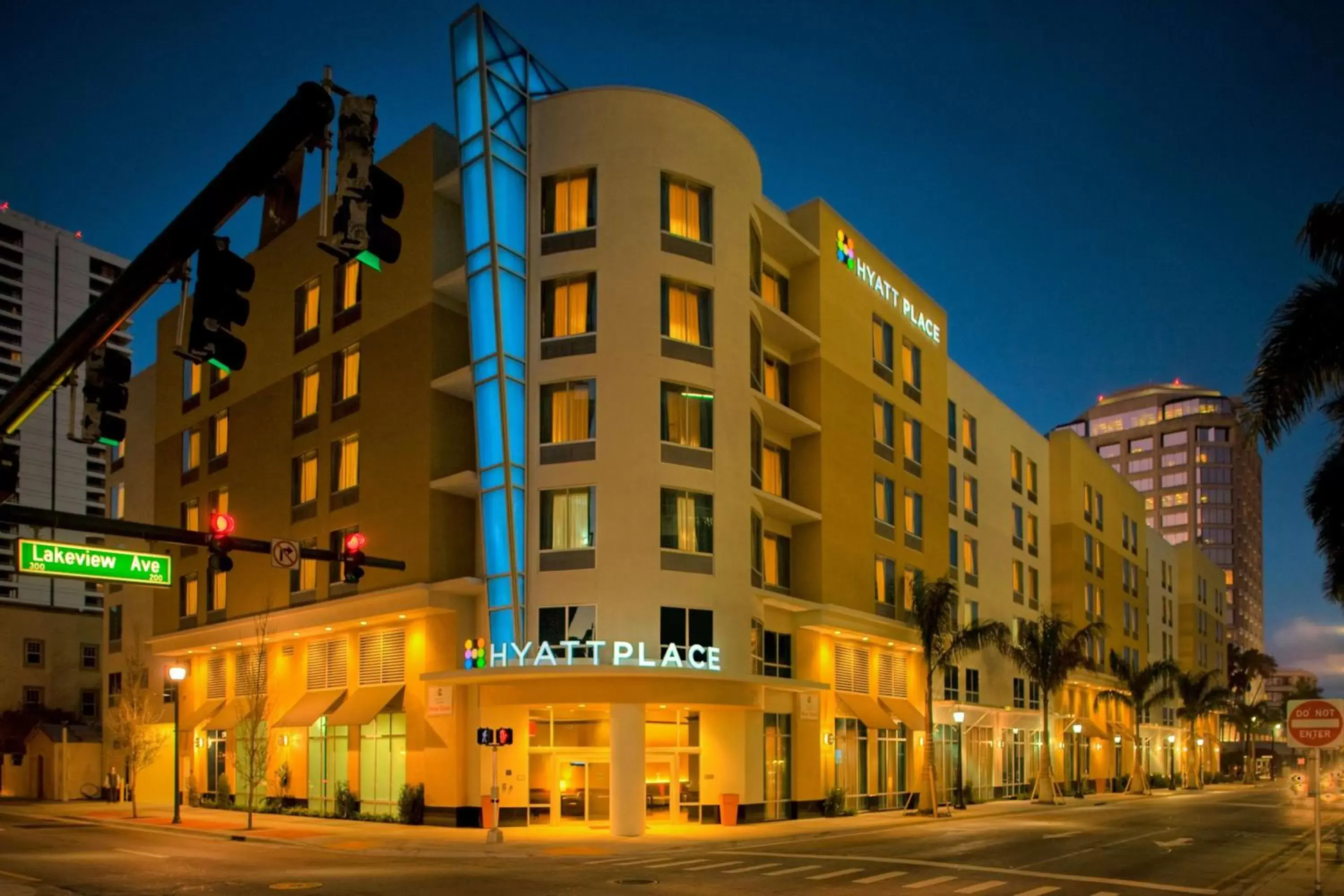 Property building in Hyatt Place West Palm Beach