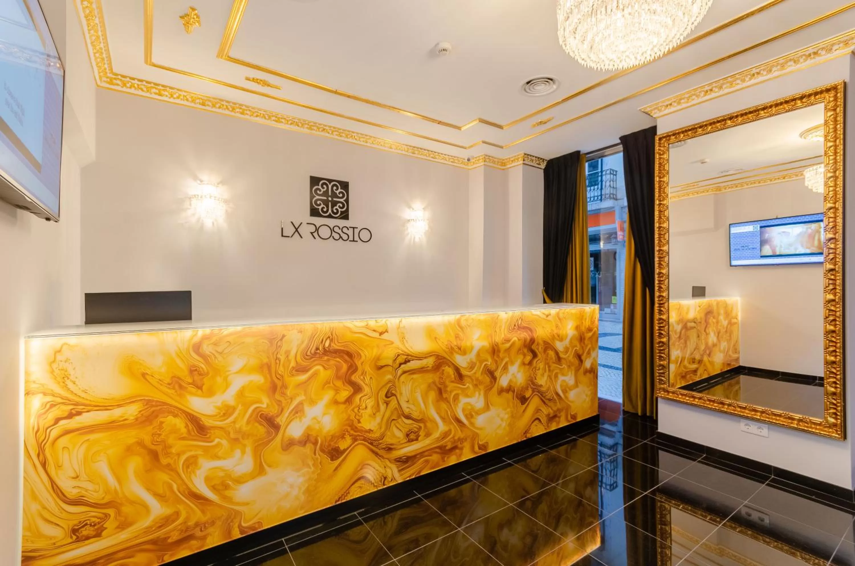 Lobby or reception in Hotel LX Rossio