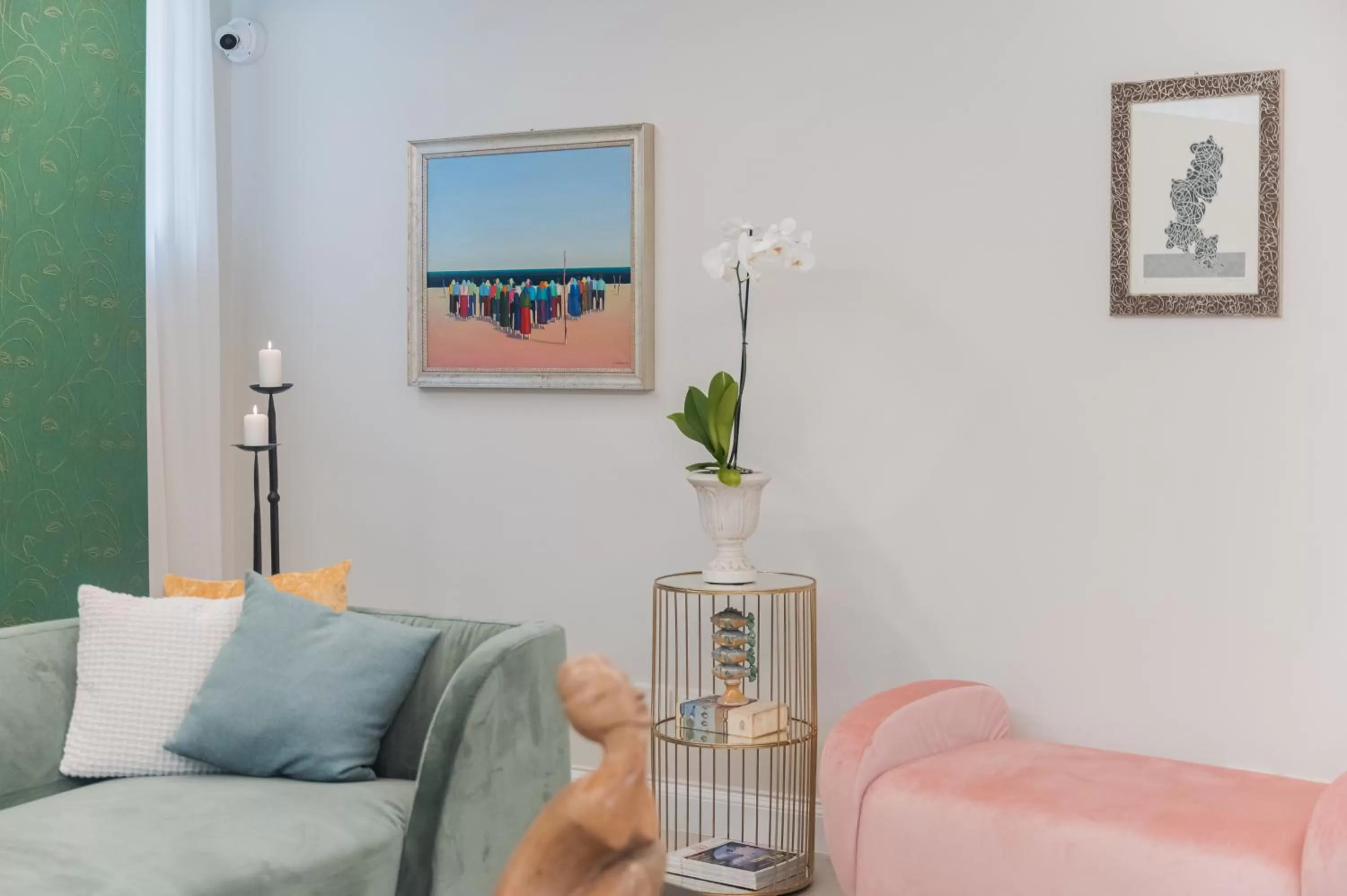 Lobby or reception in Naxi Suites