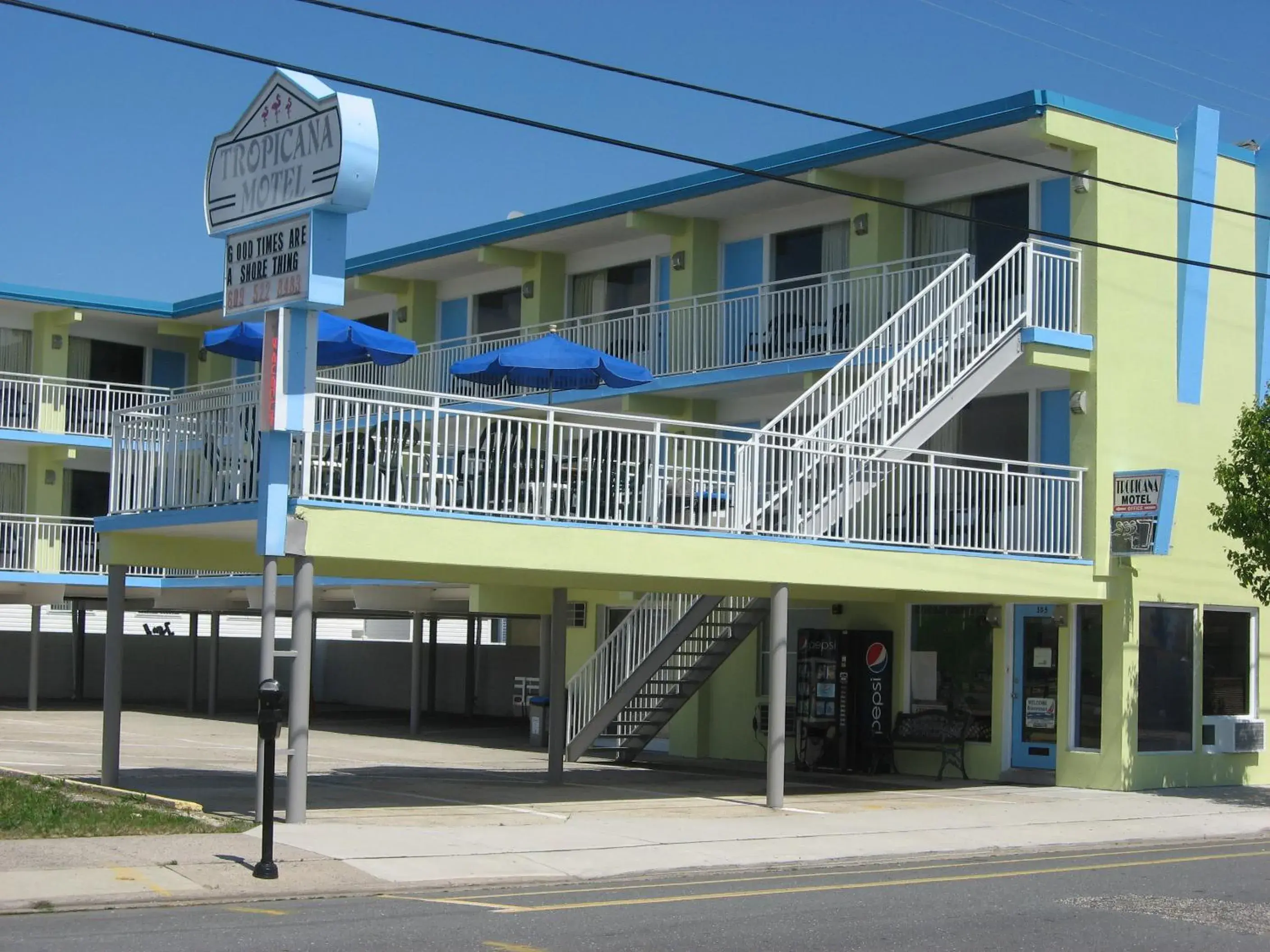 Property Building in Tropicana Motel