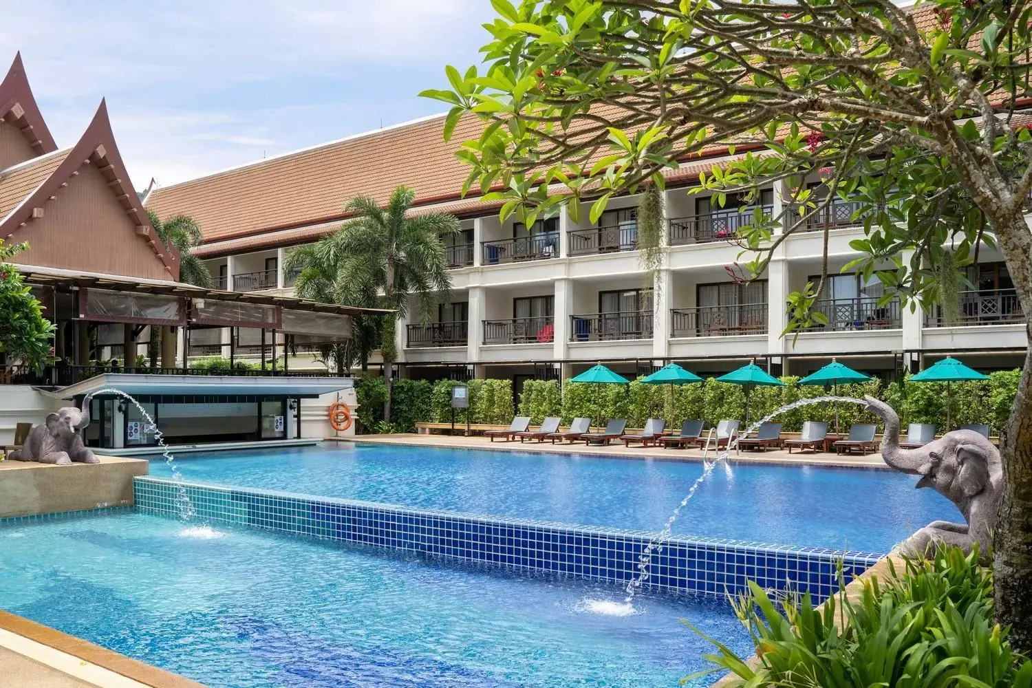 Property building, Swimming Pool in Deevana Patong Resort & Spa - SHA Extra Plus