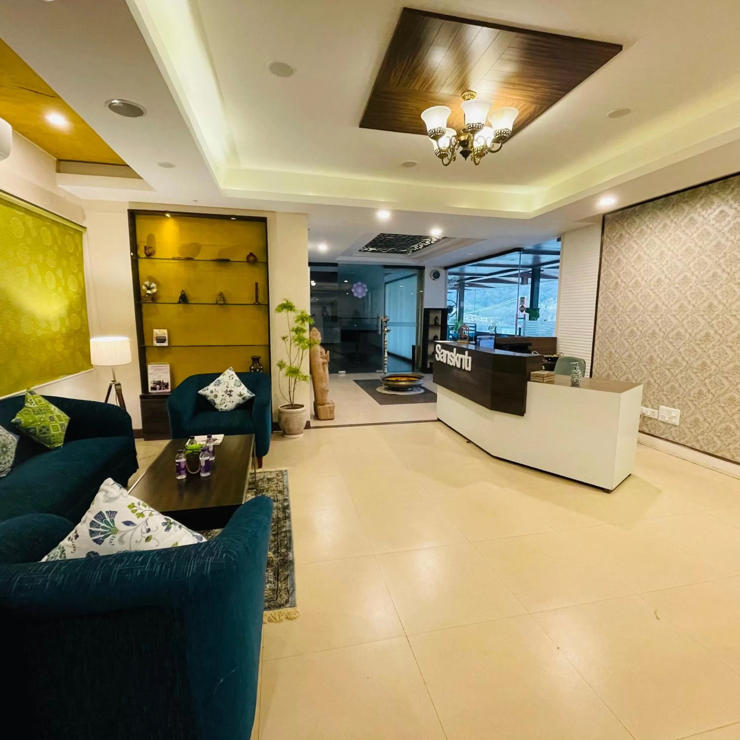 Facade/entrance in Sanskriti Vedic Retreat