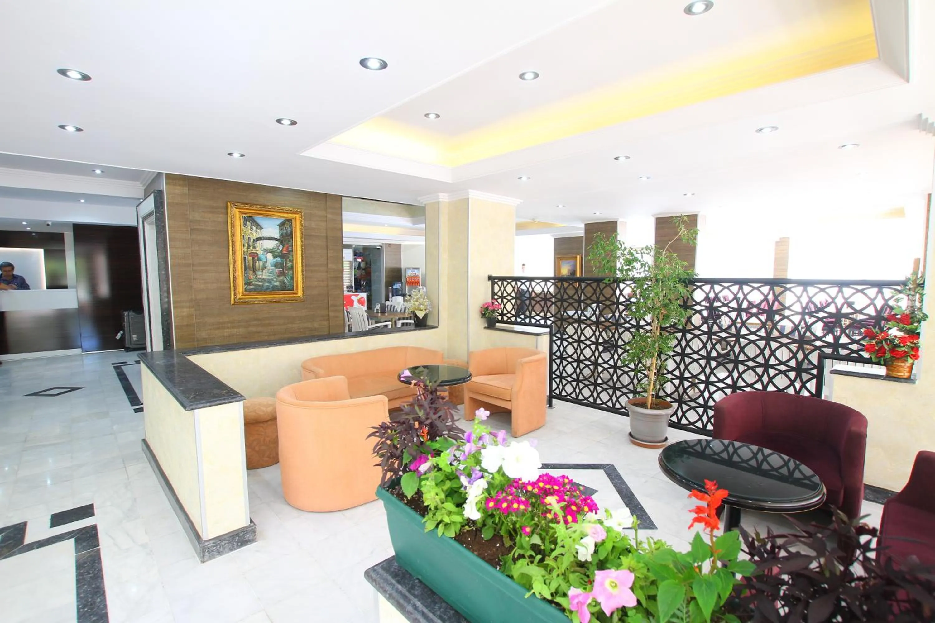 Facade/entrance in Myra Hotel