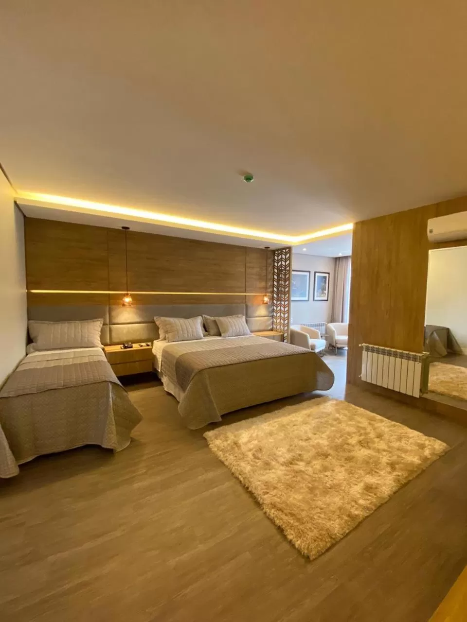 Bed in Pousada Brombatti