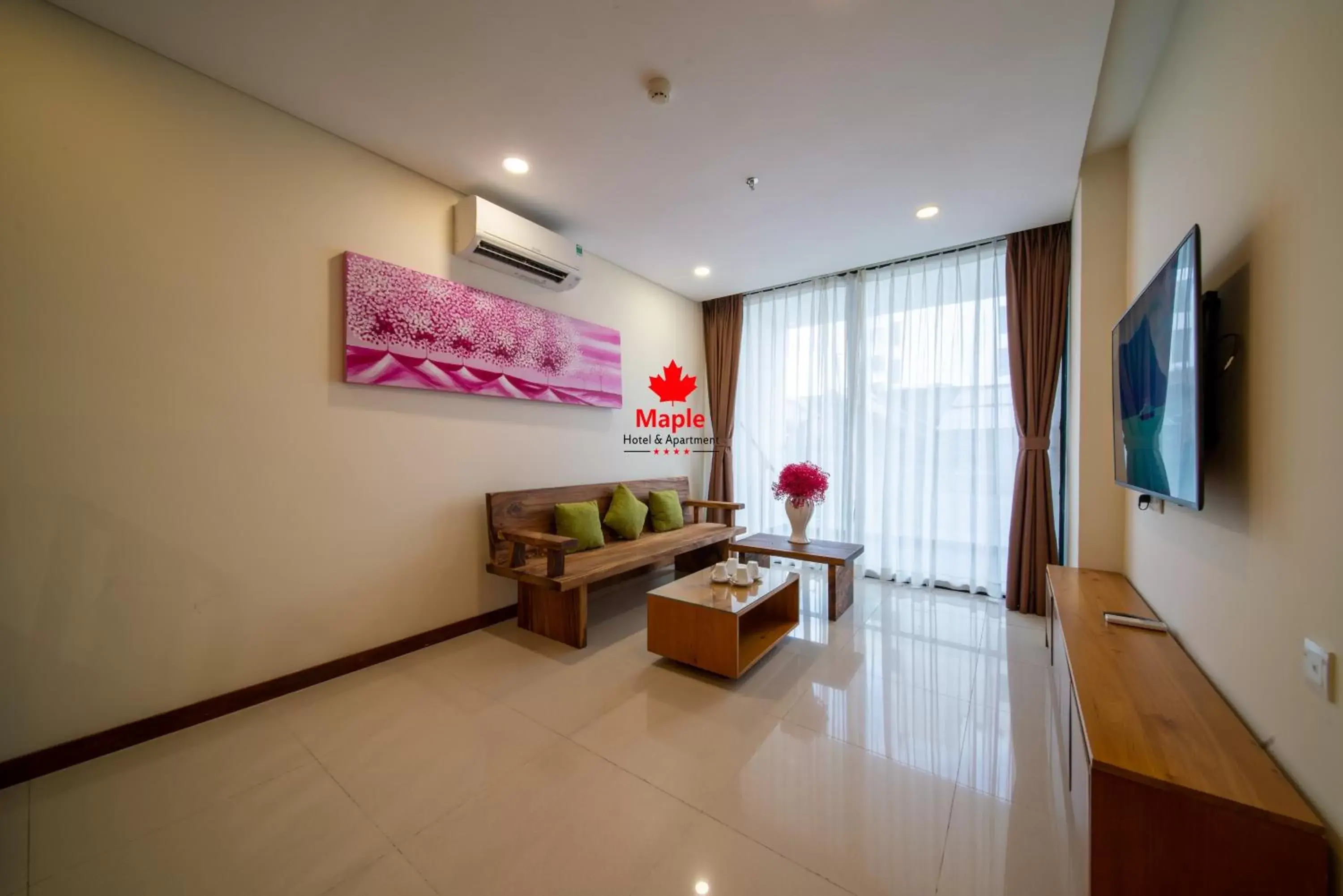 Living room, Seating Area in Maple Hotel & Apartment