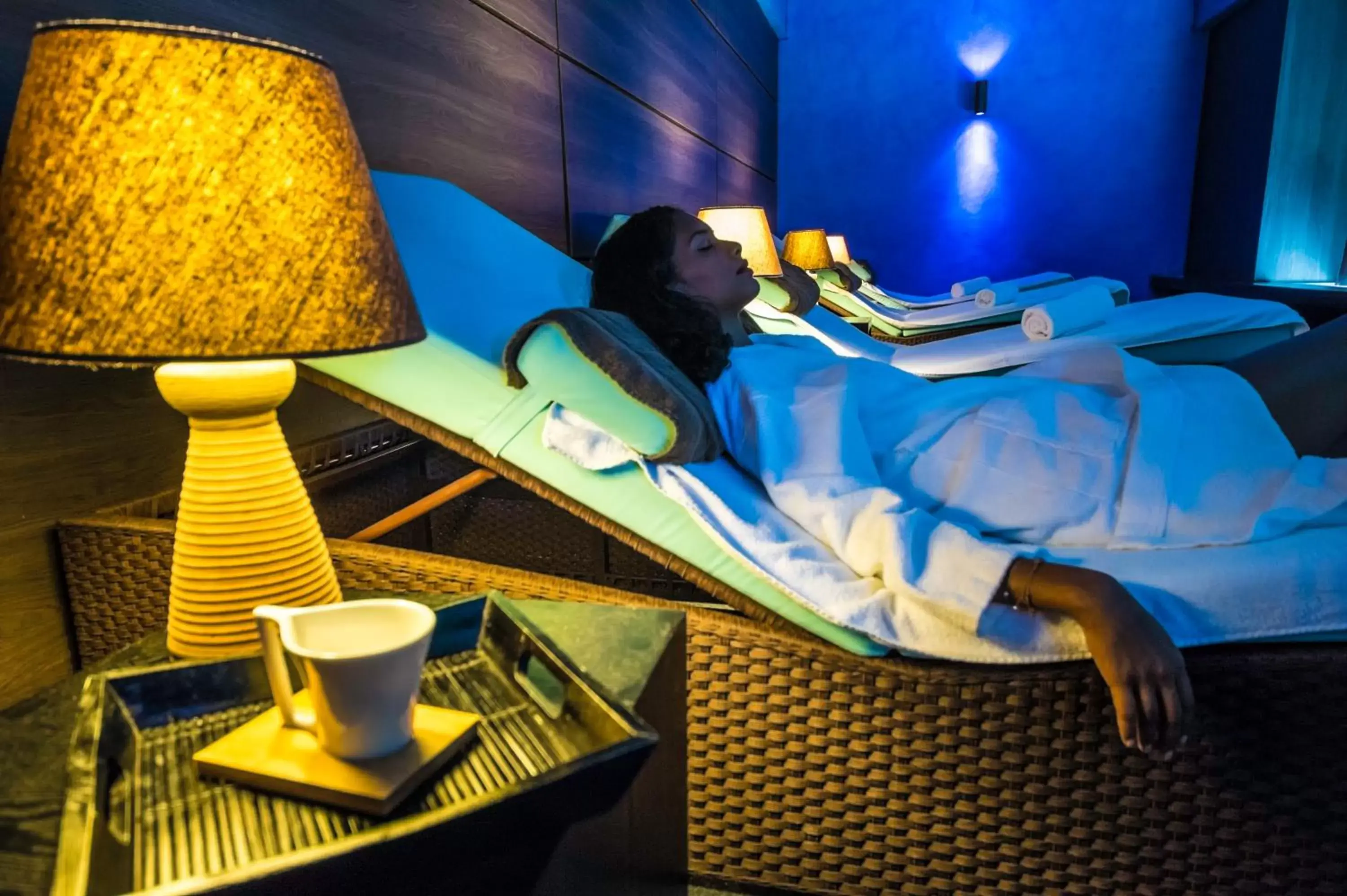 Spa and wellness centre/facilities, Bed in Mahogany Hotel Residence & Spa Spa and wellness centre/facilities, Bed in Mahogany Hotel Residence & Spa