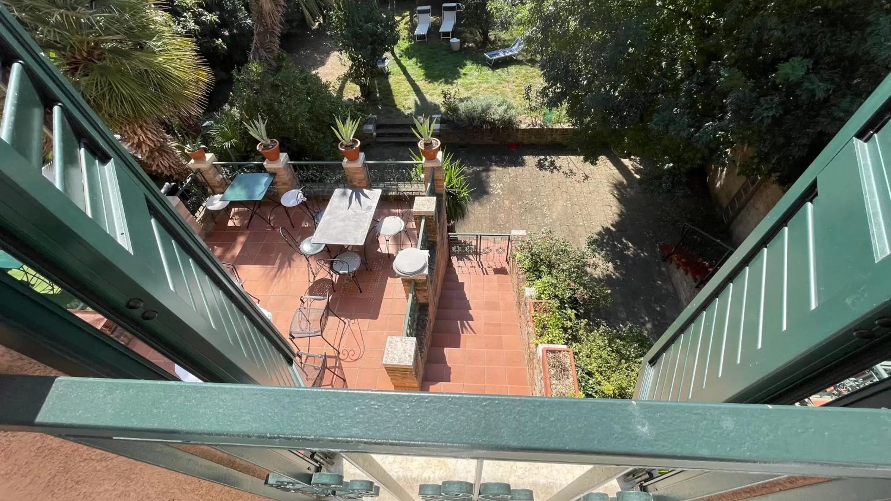 Inner courtyard view, Balcony/Terrace in Ai Giardini di San Vitale