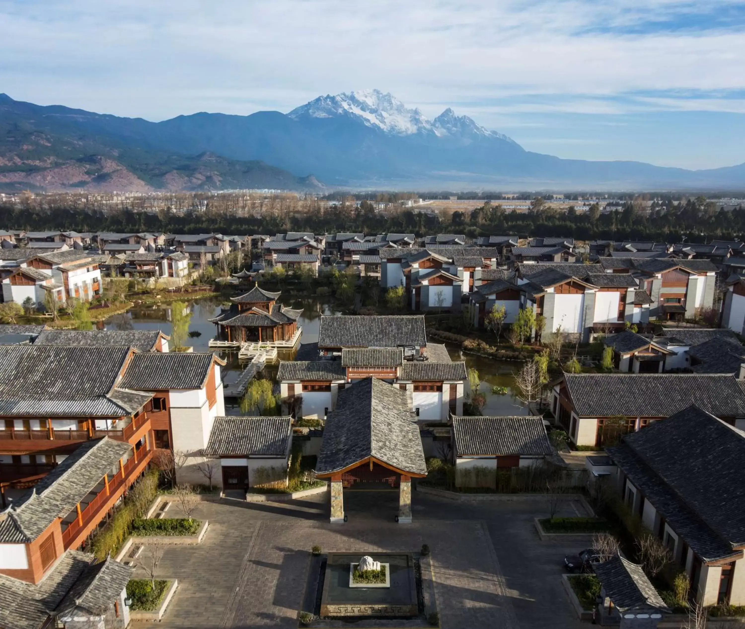 Property building, Bird's-eye View in Jinmao Hotel Lijiang, the Unbound Collection by Hyatt