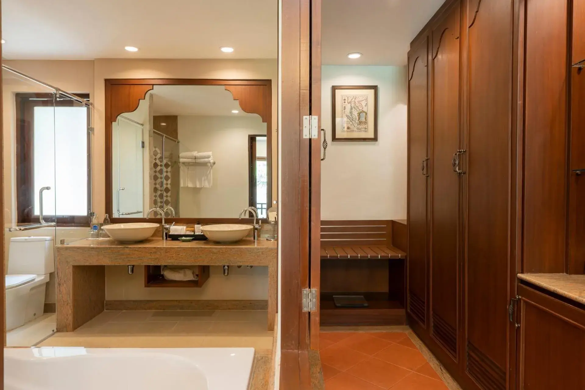 Bathroom in Ravindra Beach Resort & Spa - SHA Extra Plus