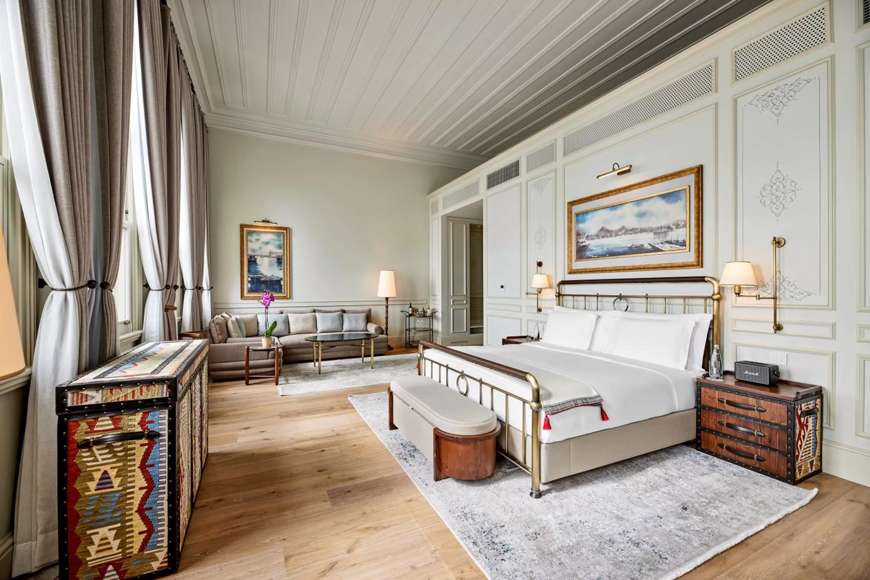 Bed in Six Senses Kocatas Mansions