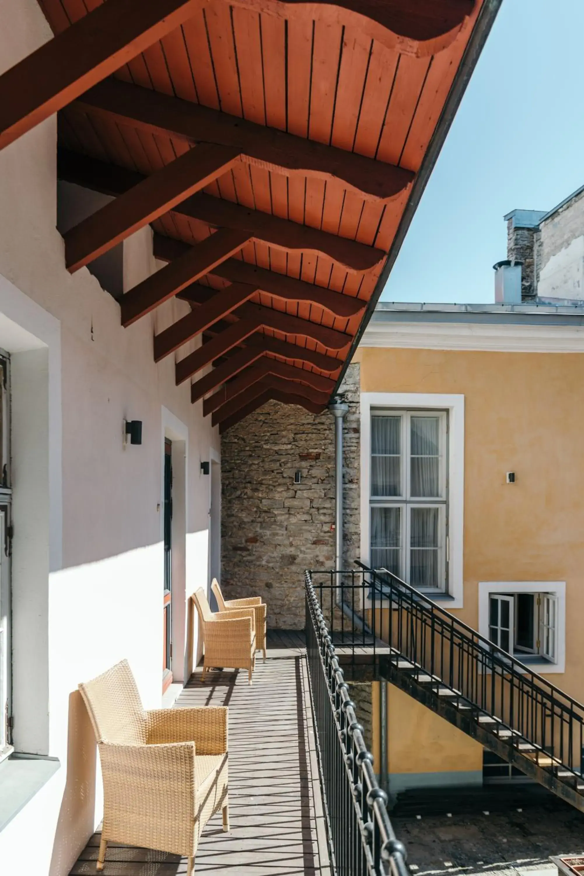 Balcony/Terrace in Merchants House Hotel