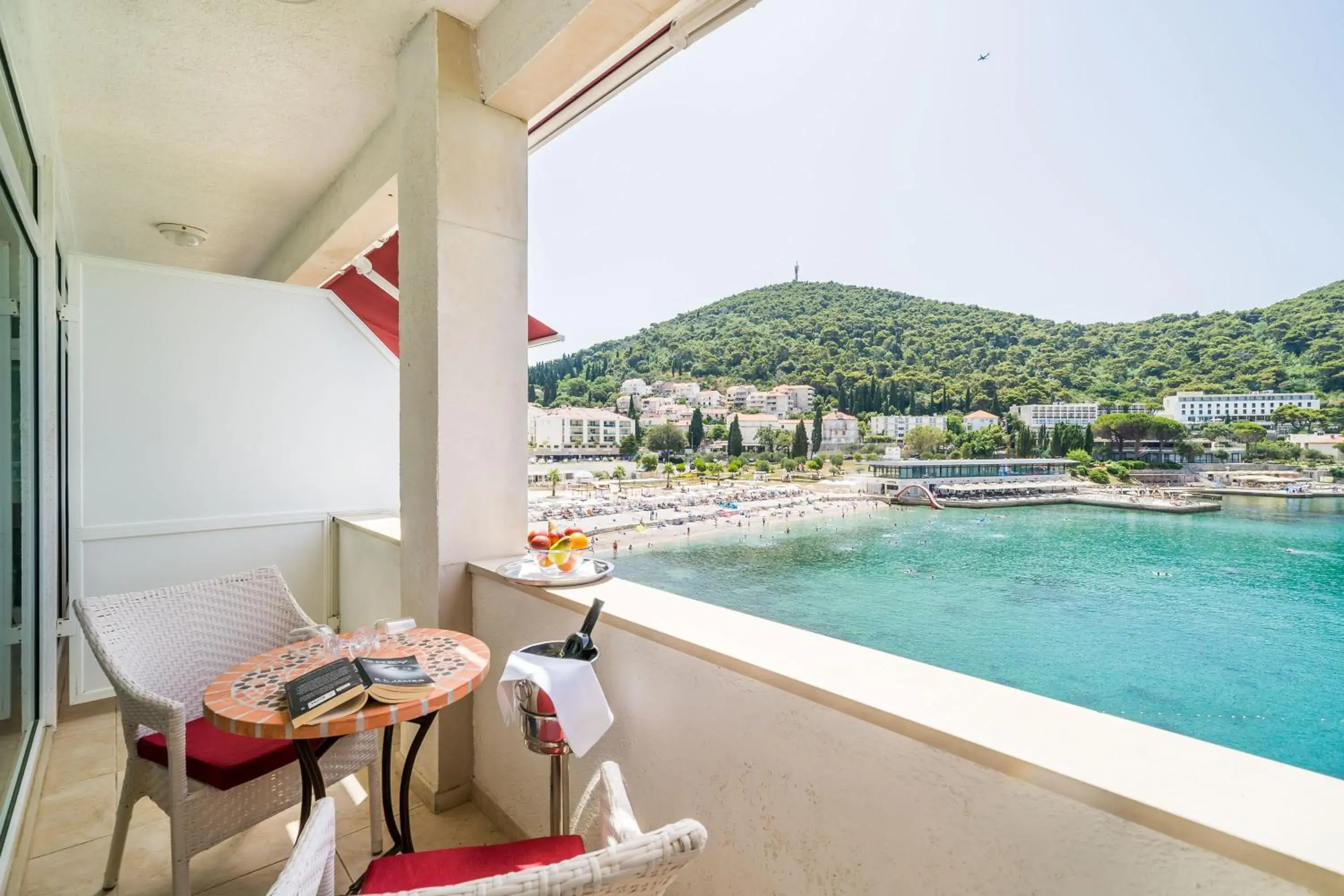 Balcony/Terrace in Boutique & Beach Hotel Villa Wolff