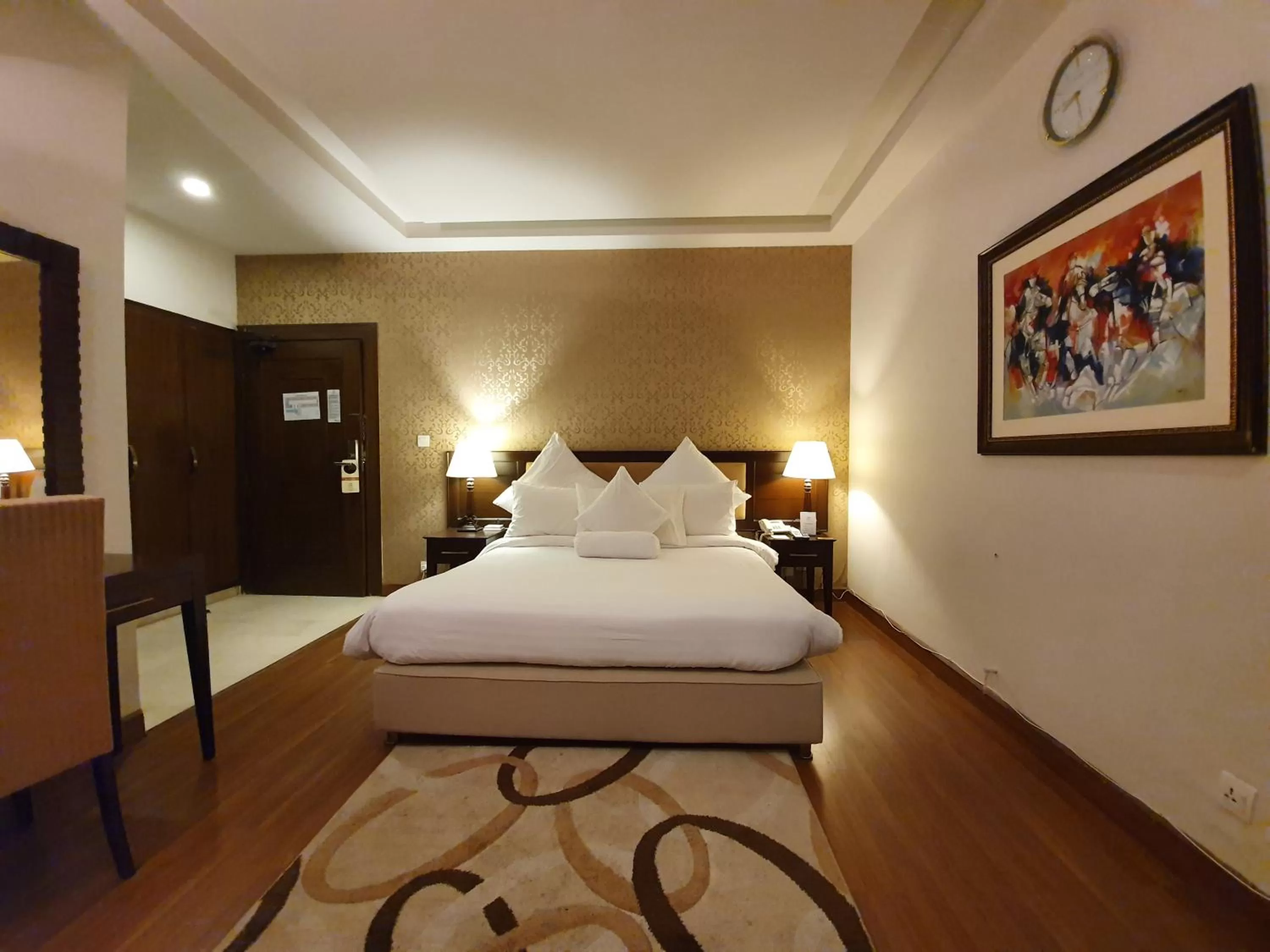 Bed in S Chalet Islamabad