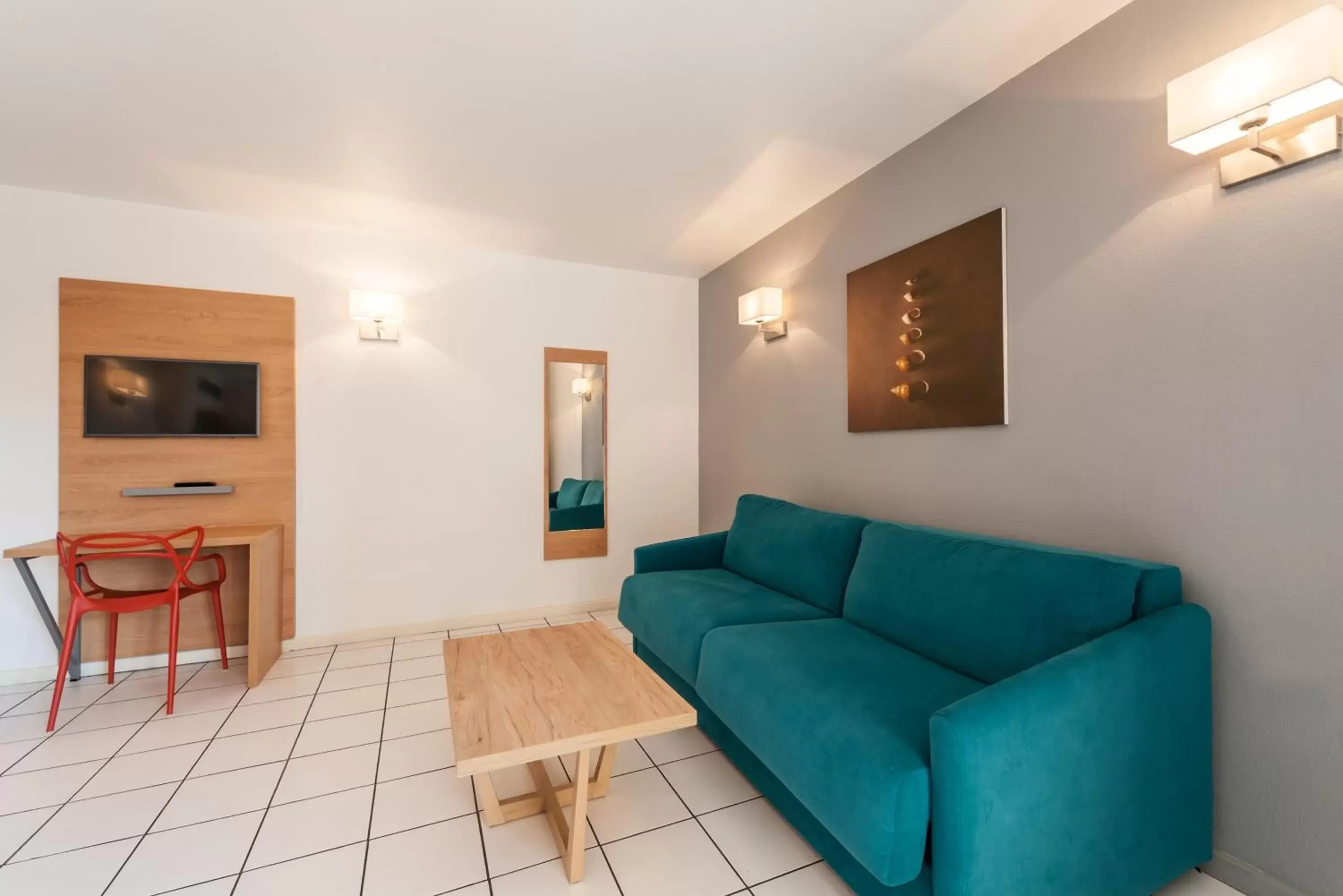 Living room, Seating Area in Residhotel Le Grand Prado