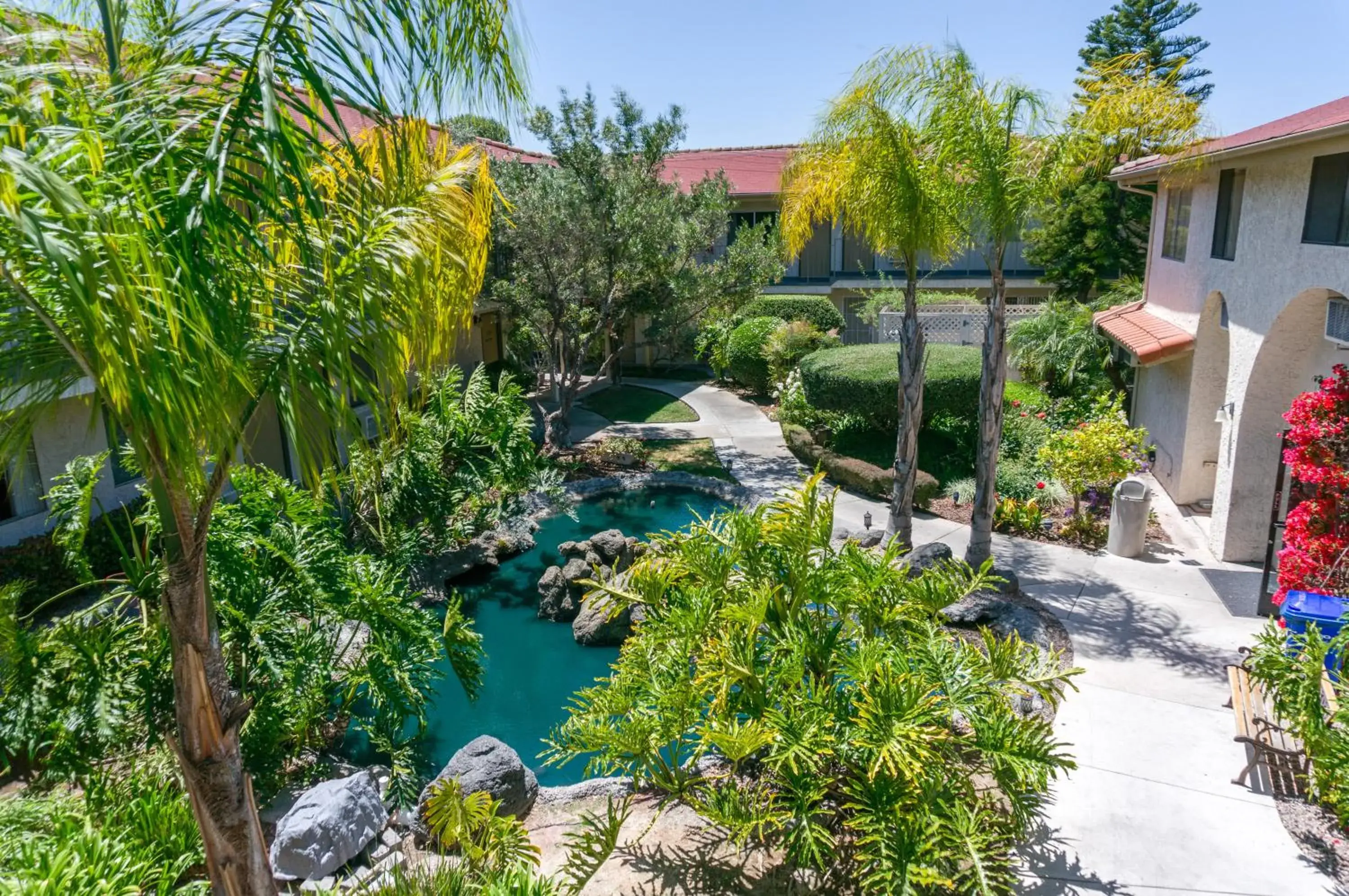 View (from property/room) in California Suites Hotel View (from property/room) in California Suites Hotel