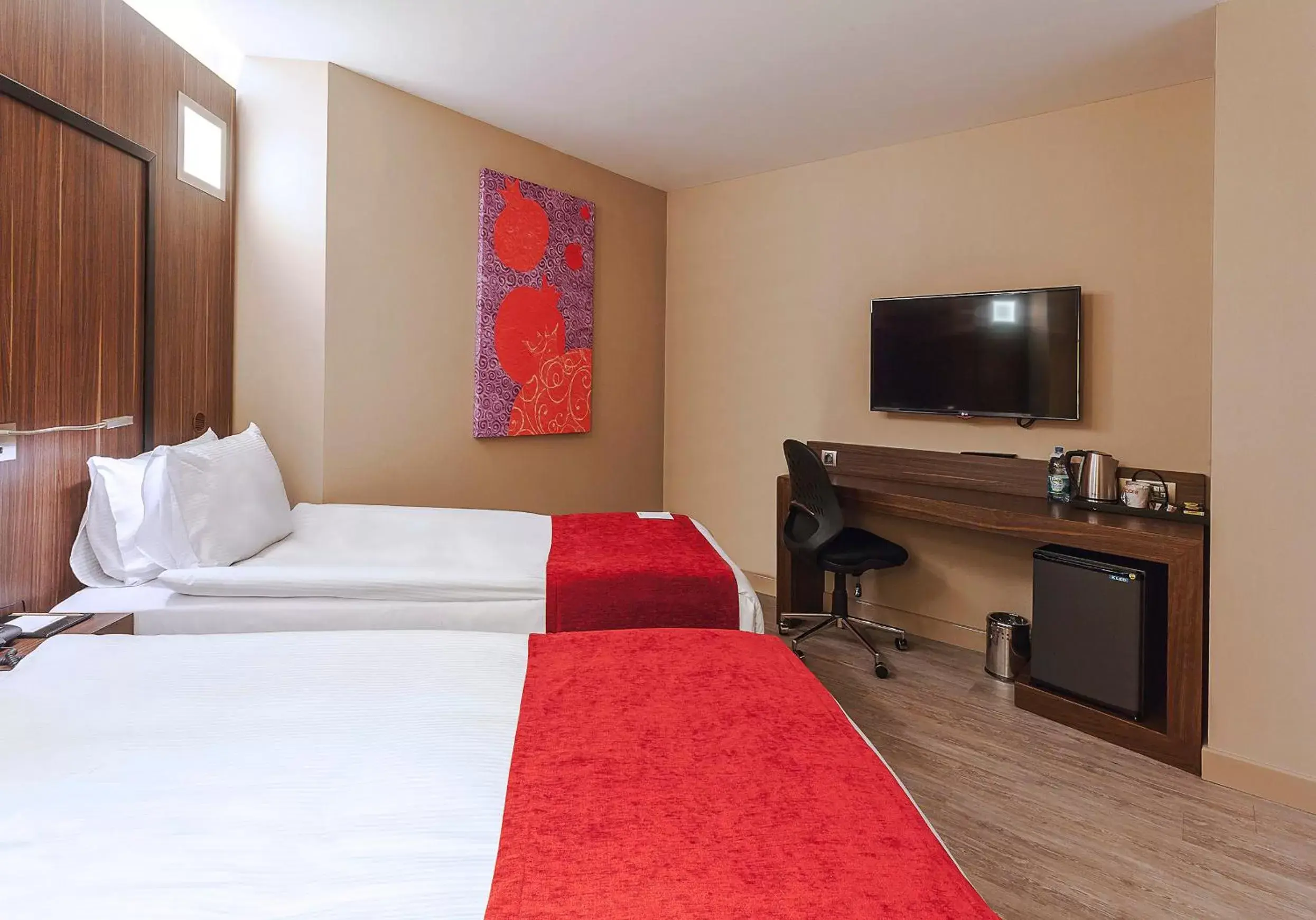 Photo of the whole room, Bed in Ramada Encore by Wyndham Izmir