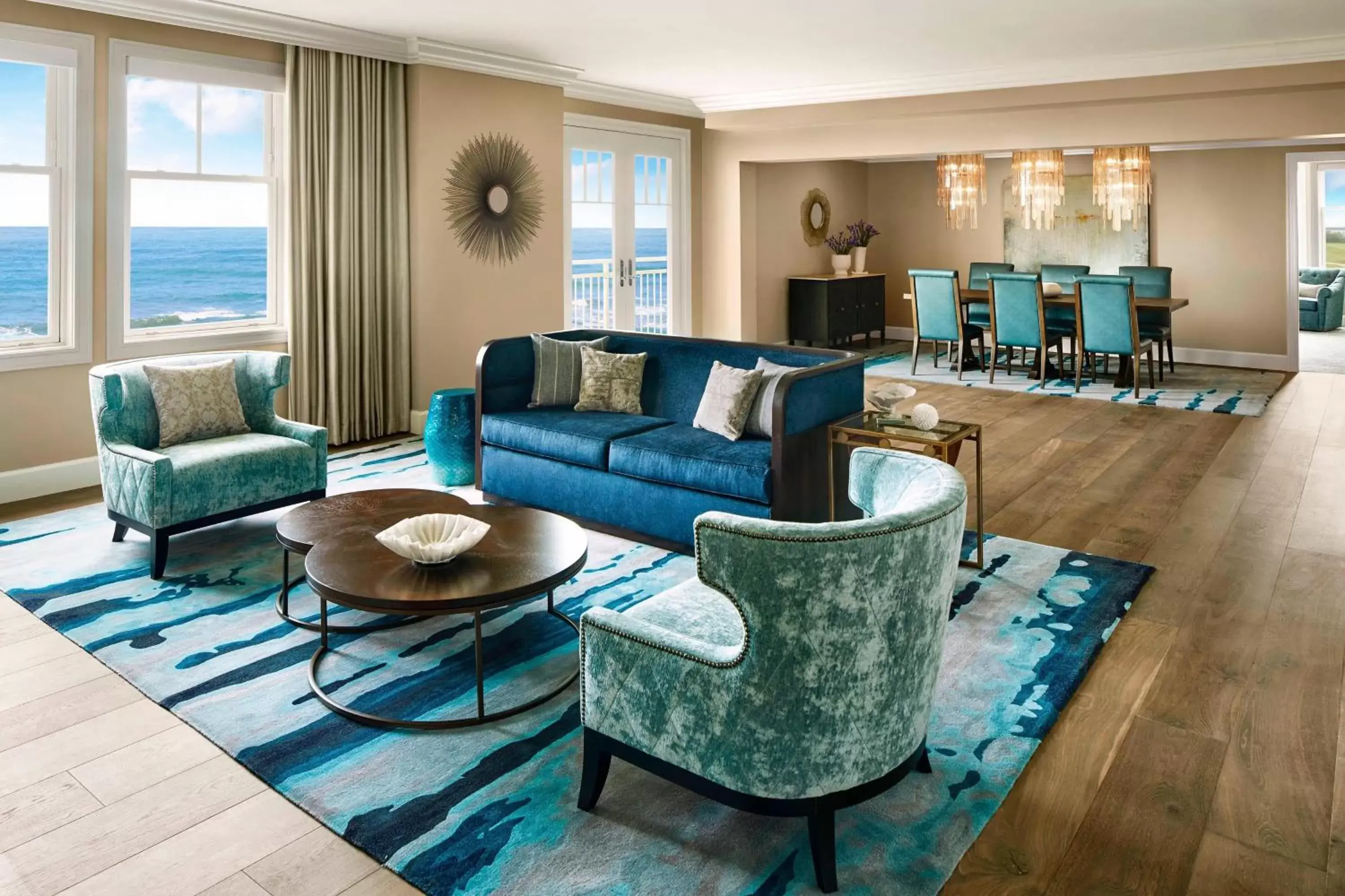 Living room, Seating Area in The Ritz-Carlton, Half Moon Bay