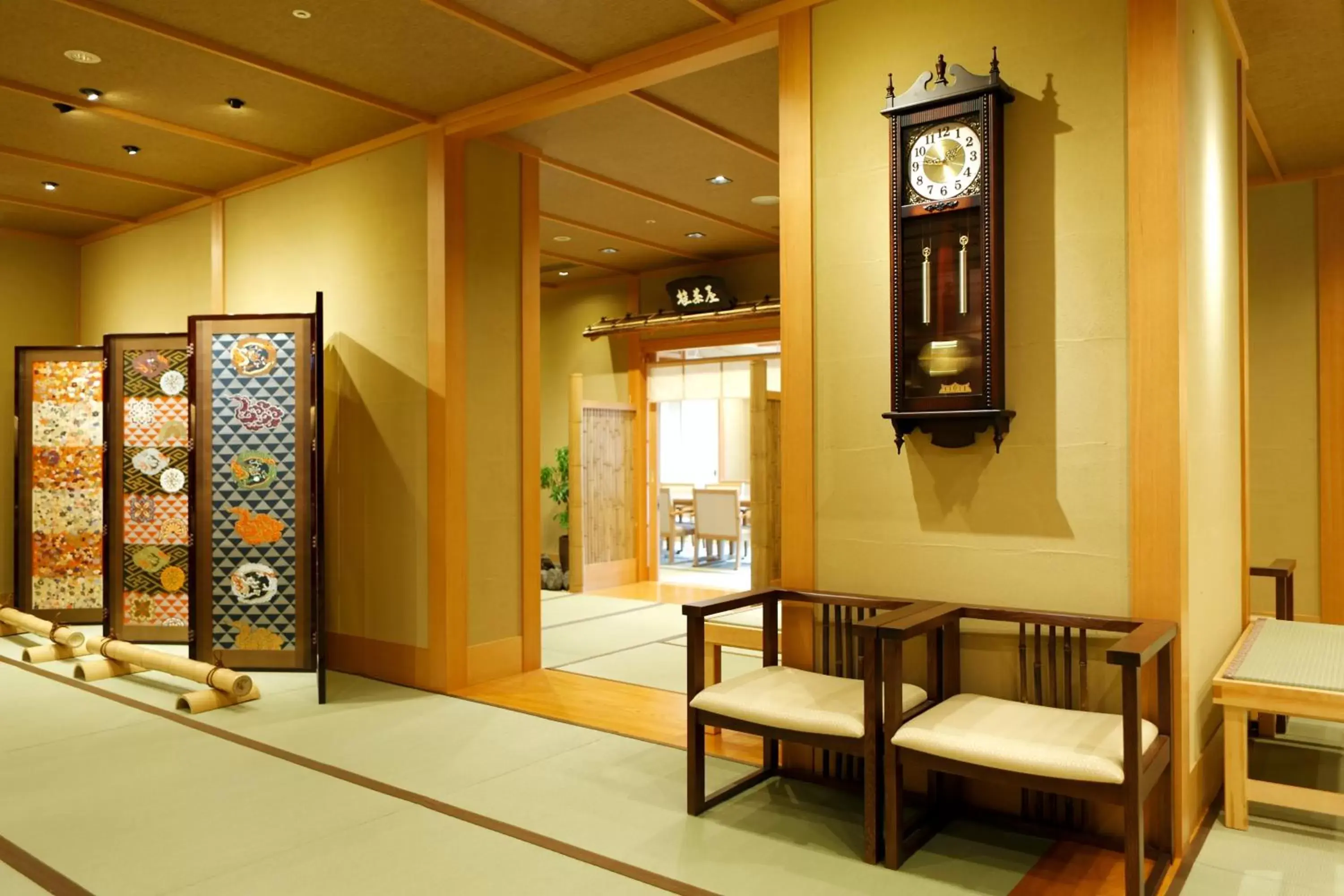 Lobby or reception in Kadensho, Arashiyama Onsen, Kyoto - Kyoritsu Resort