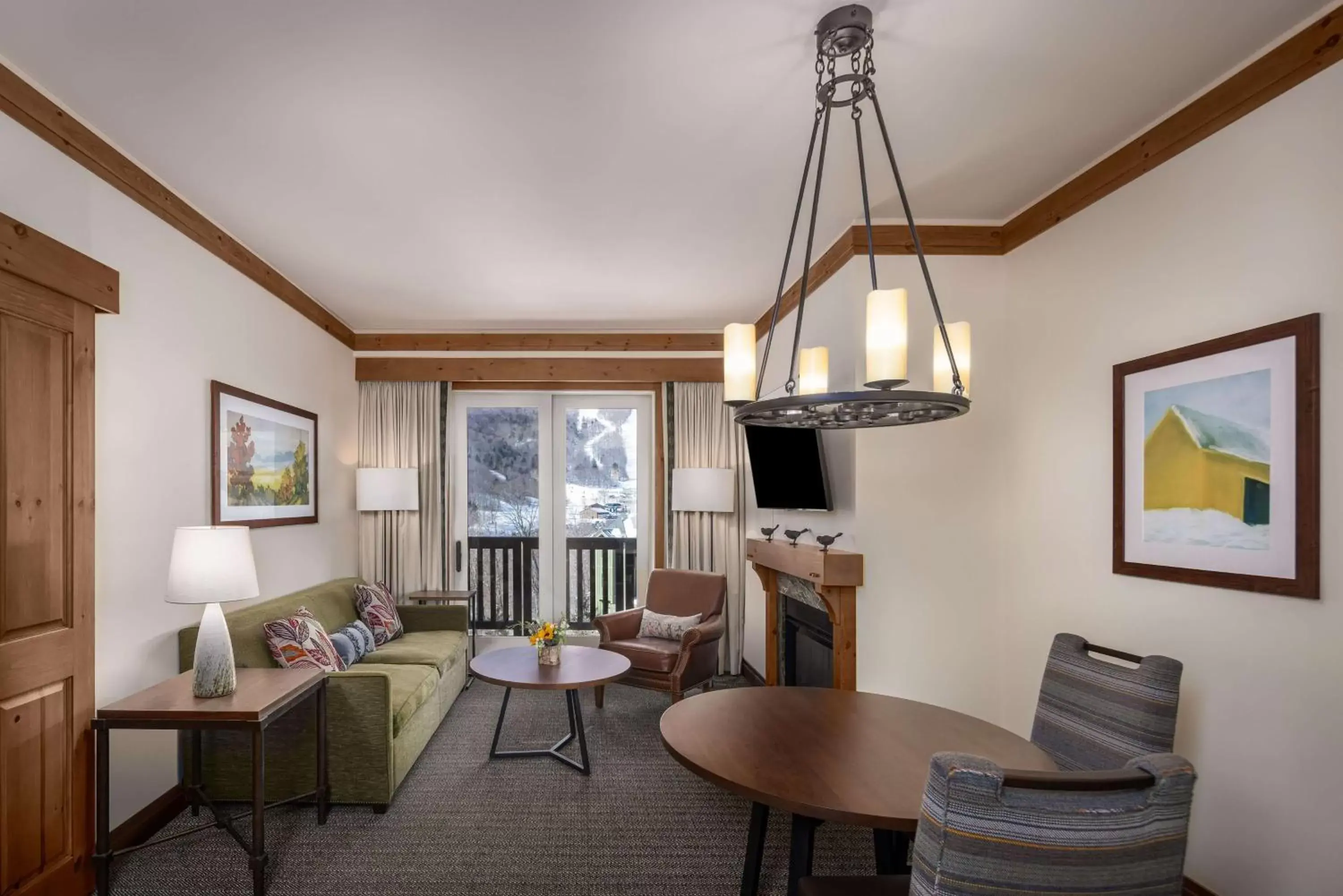 Photo of the whole room, Seating Area in The Lodge at Spruce Peak, a Destination by Hyatt Residence