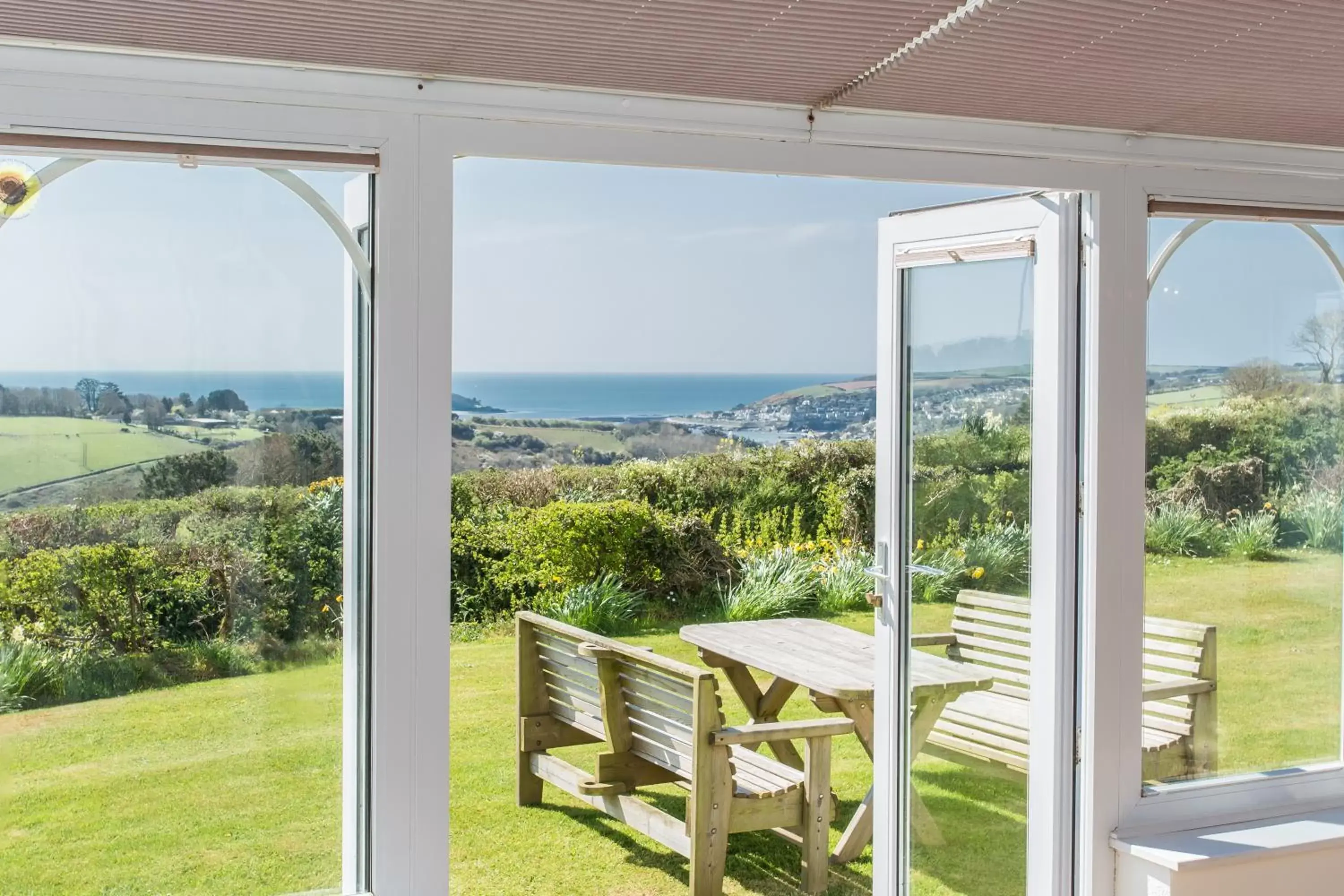 View (from property/room) in Bucklawren Farm