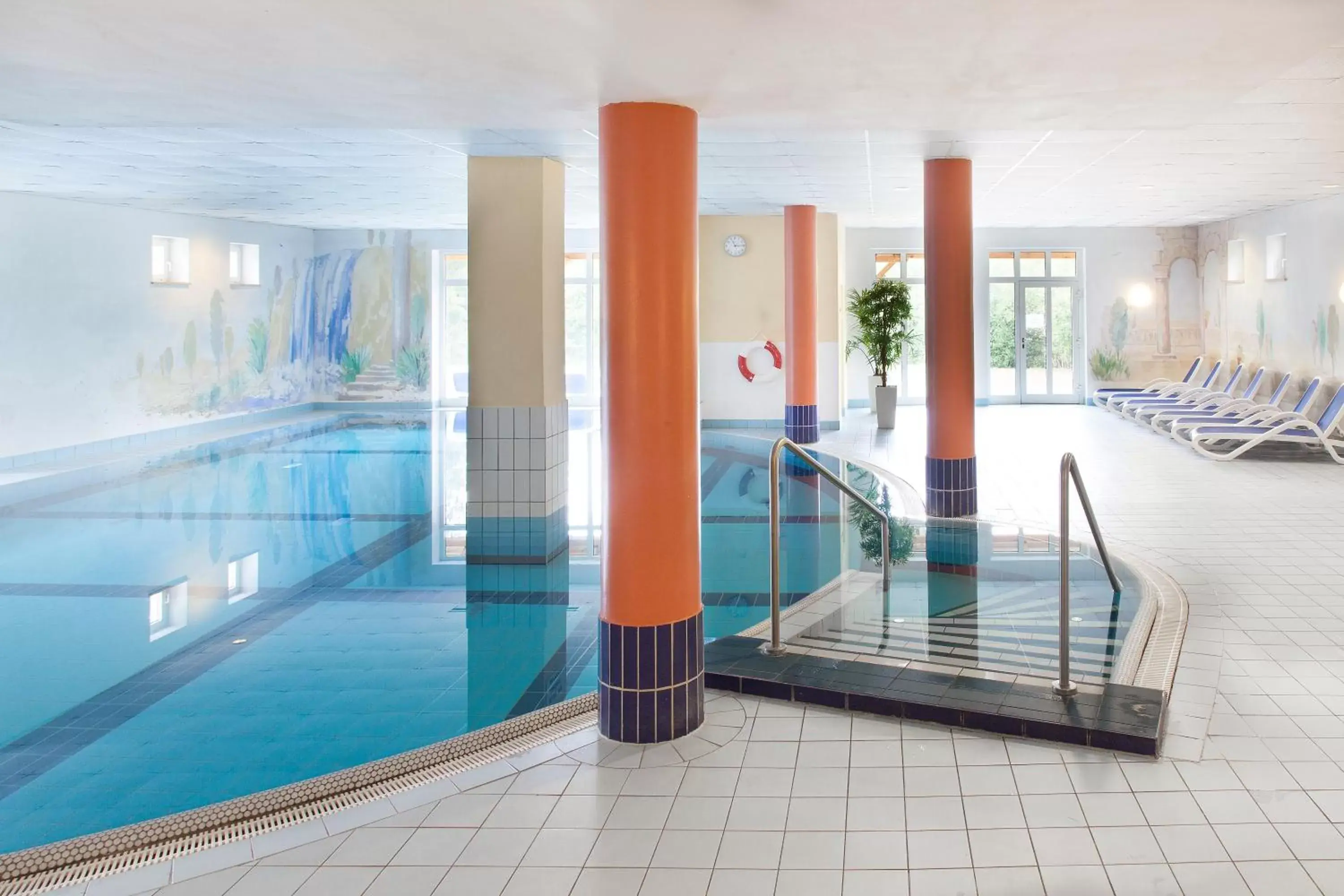 Pool view, Swimming Pool in Hotel Ahornhof
