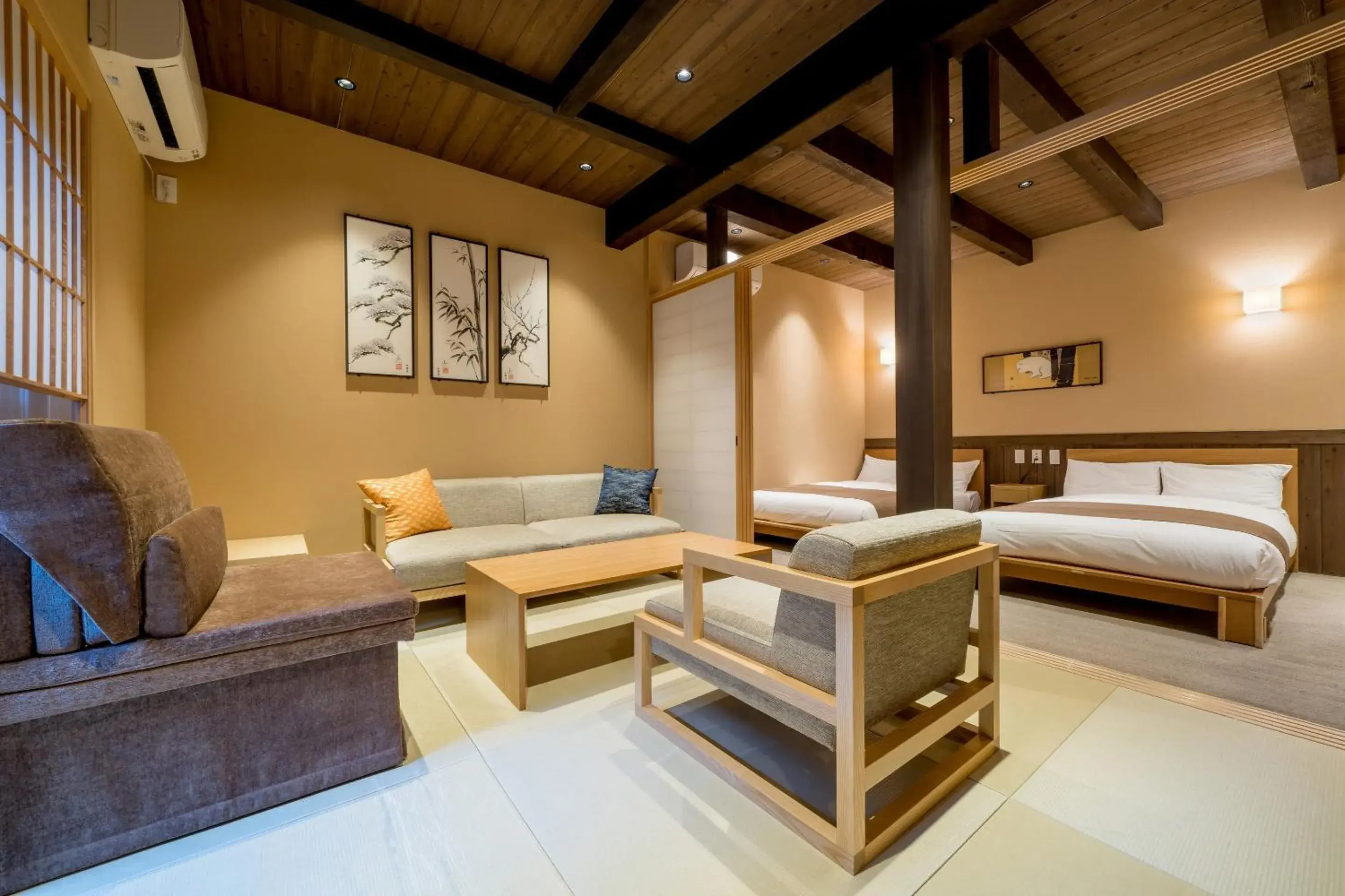 Bed, Seating Area in RESI STAY NISHIKI