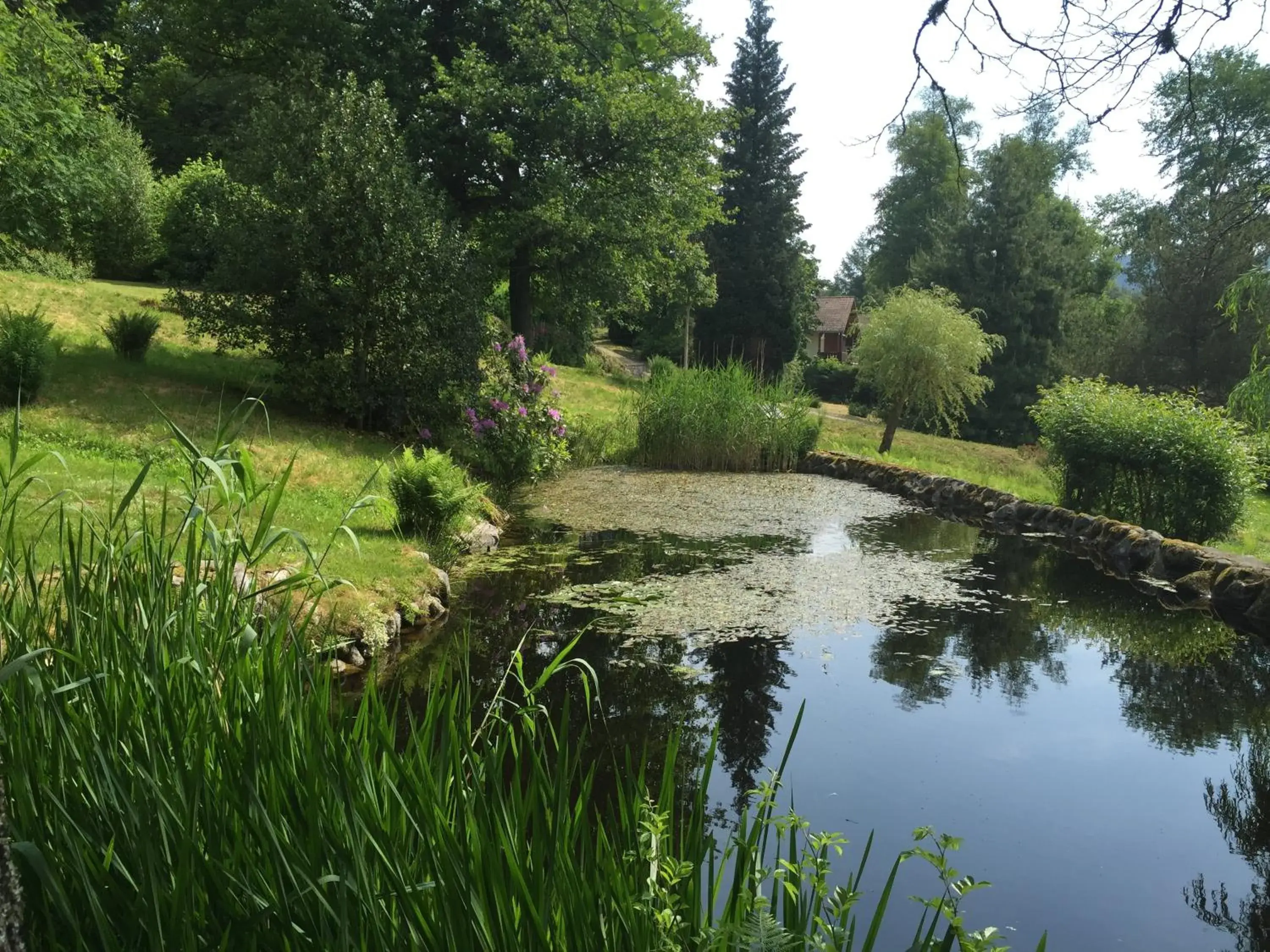 Garden in Le Manoir Au Lac