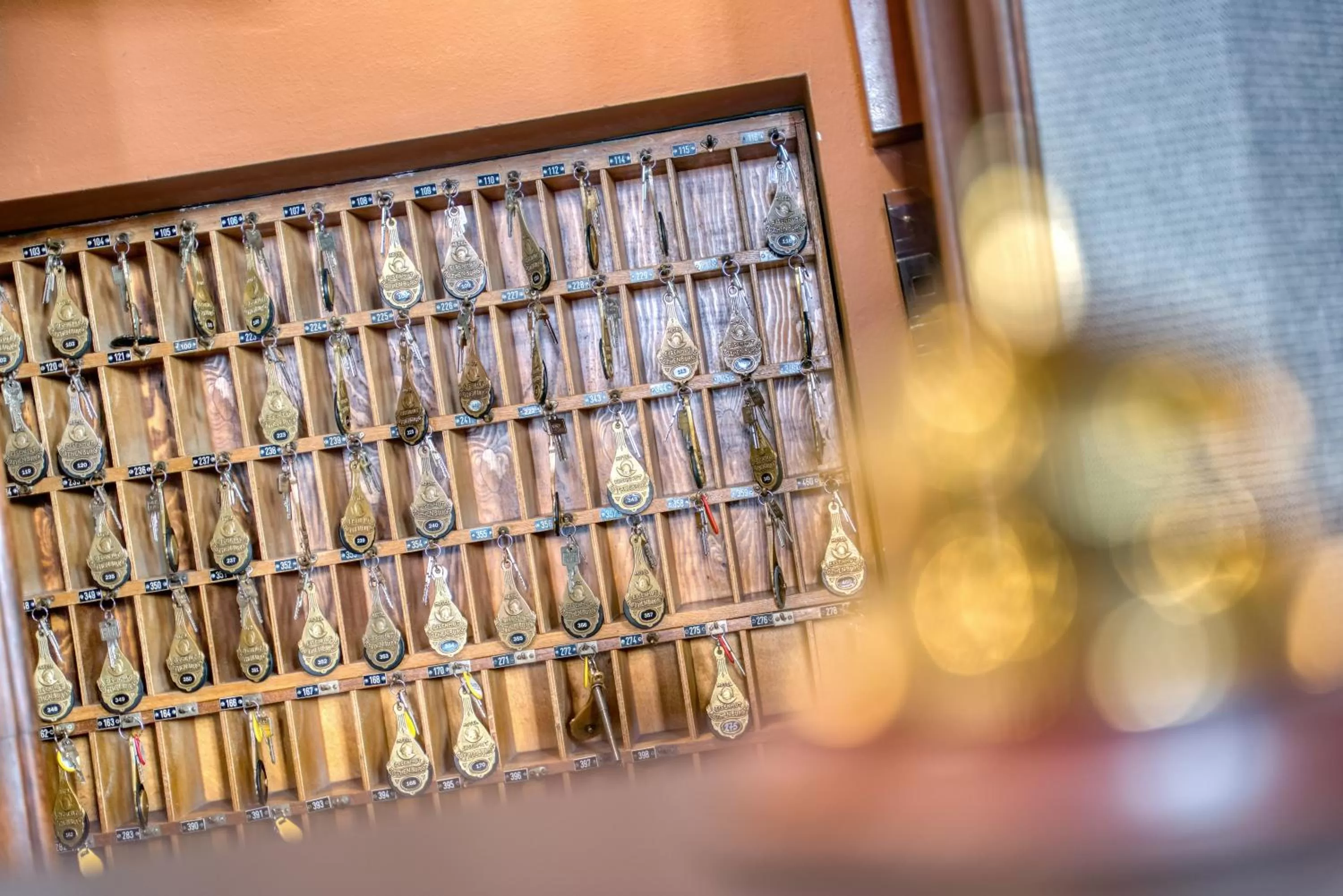 Decorative detail in Hotel Eisenhut