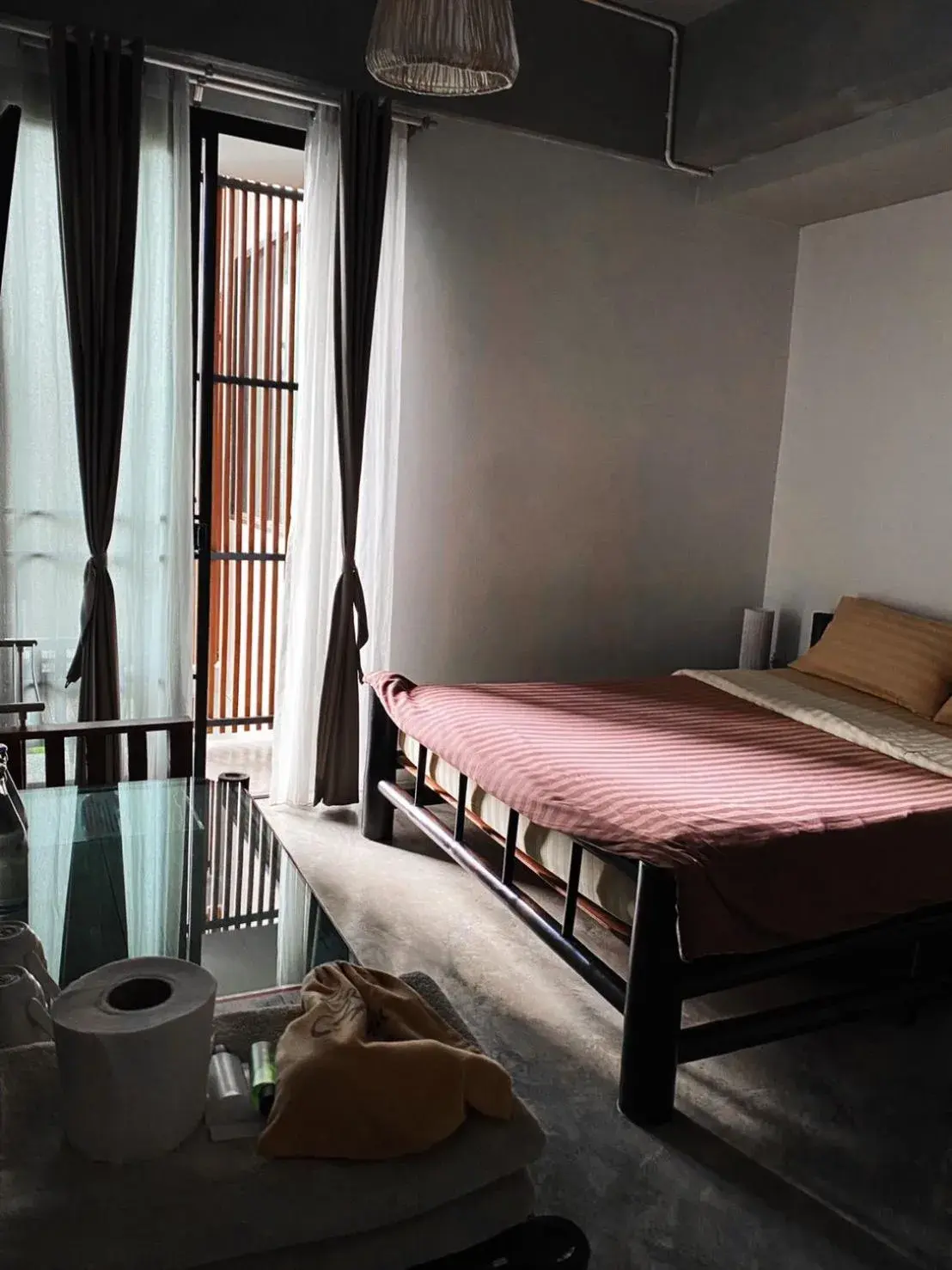 Photo of the whole room, Bed in Lamphu House Chiang Mai - SHA Extra Plus Certified