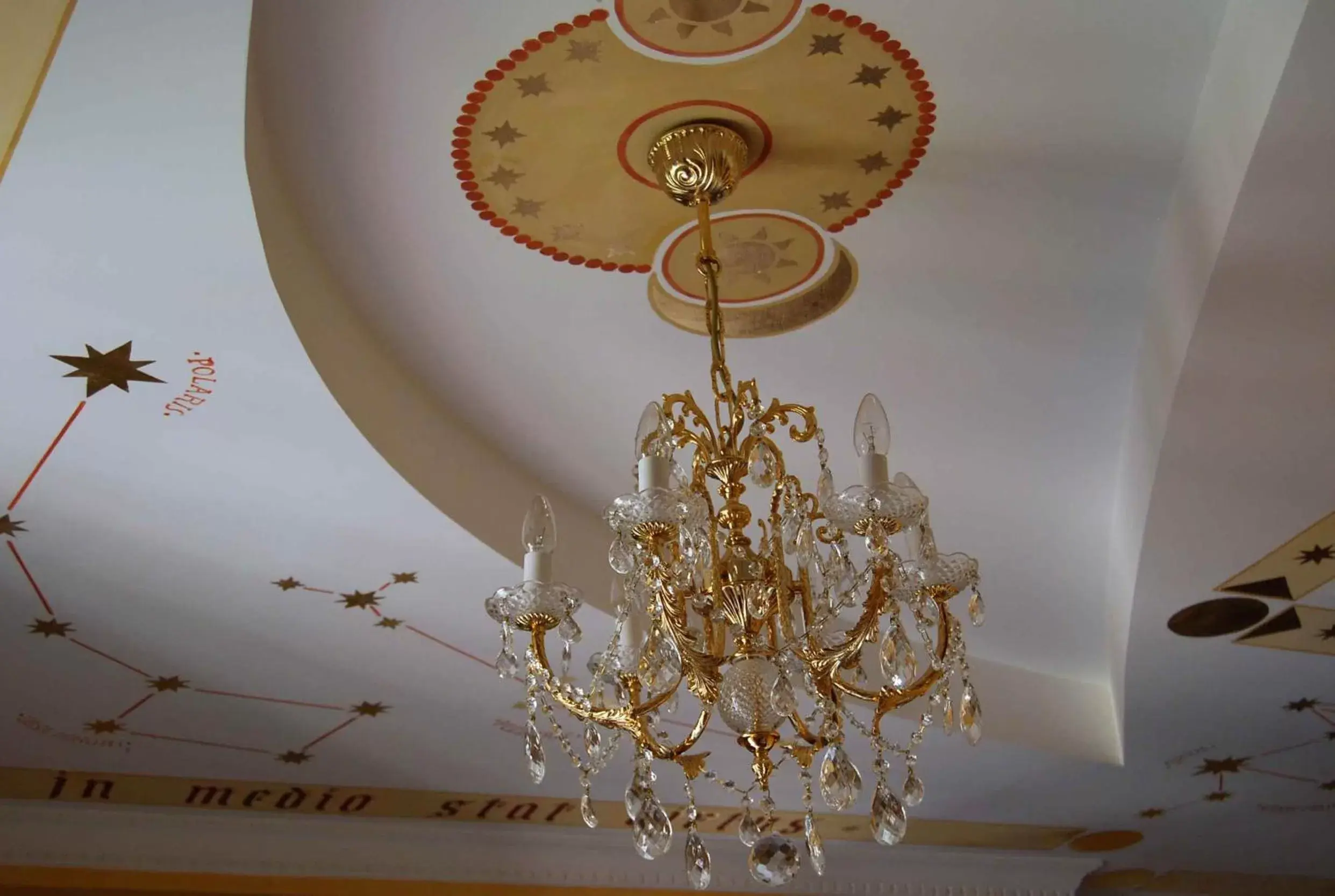 Decorative detail in Hotel Principessa Isabella