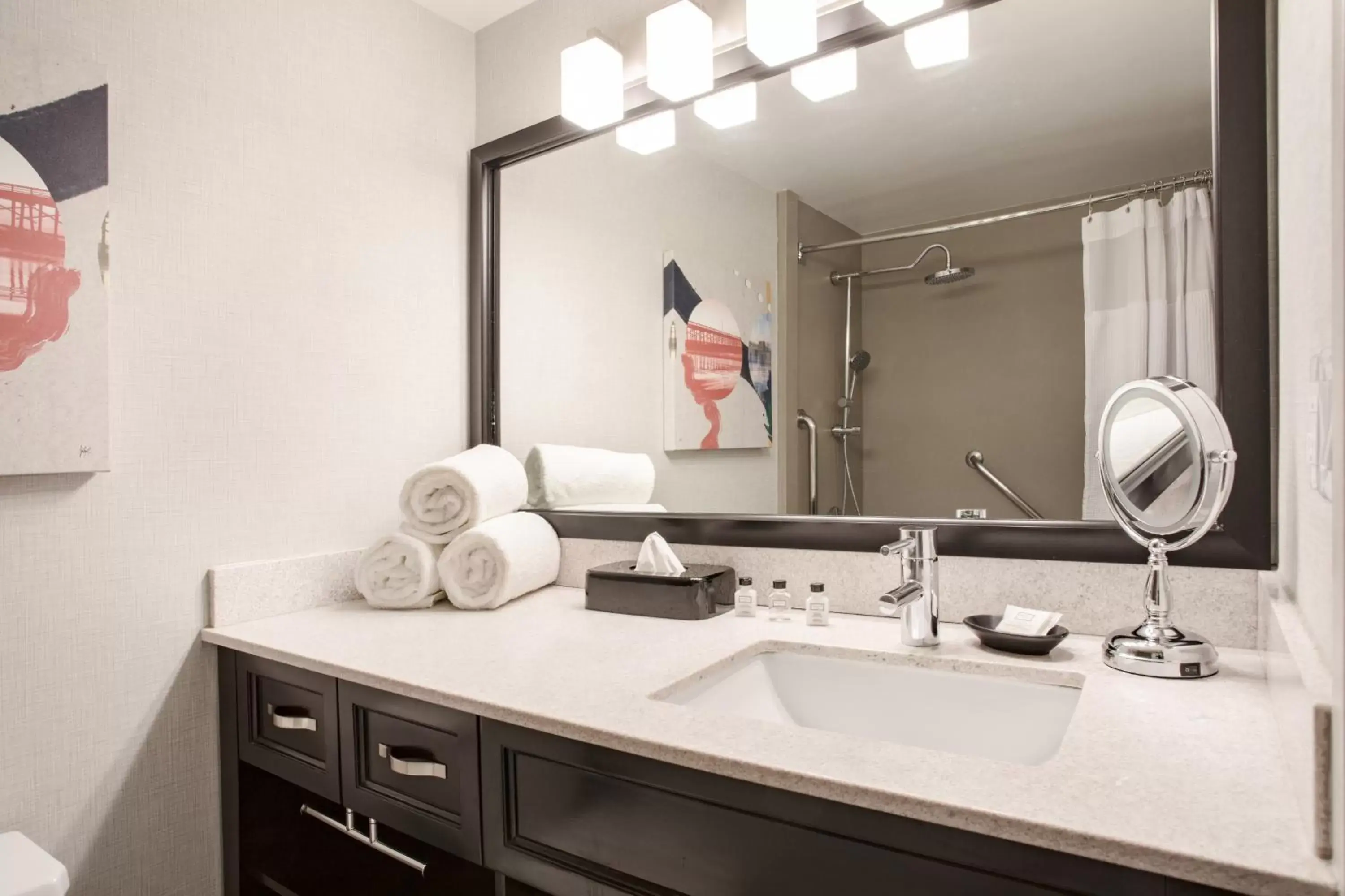 Bathroom in Crowne Plaza Costa Mesa Orange County, an IHG Hotel