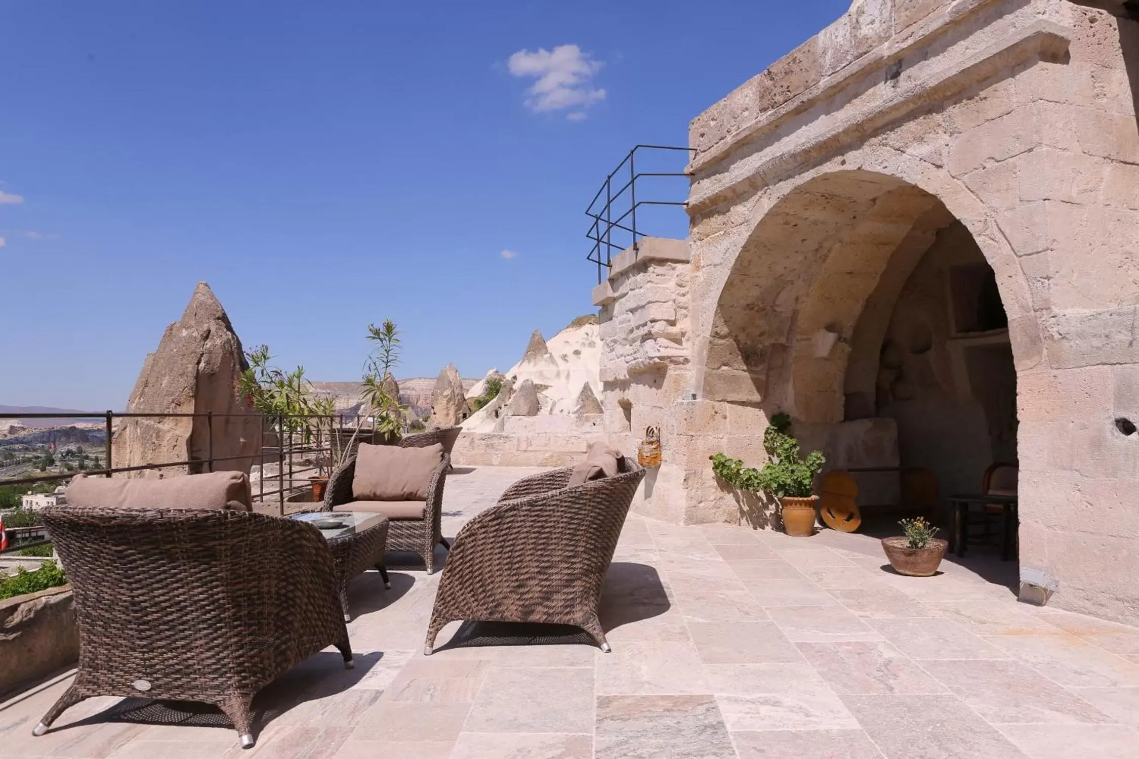 Balcony/Terrace in Village Cave House Hotel