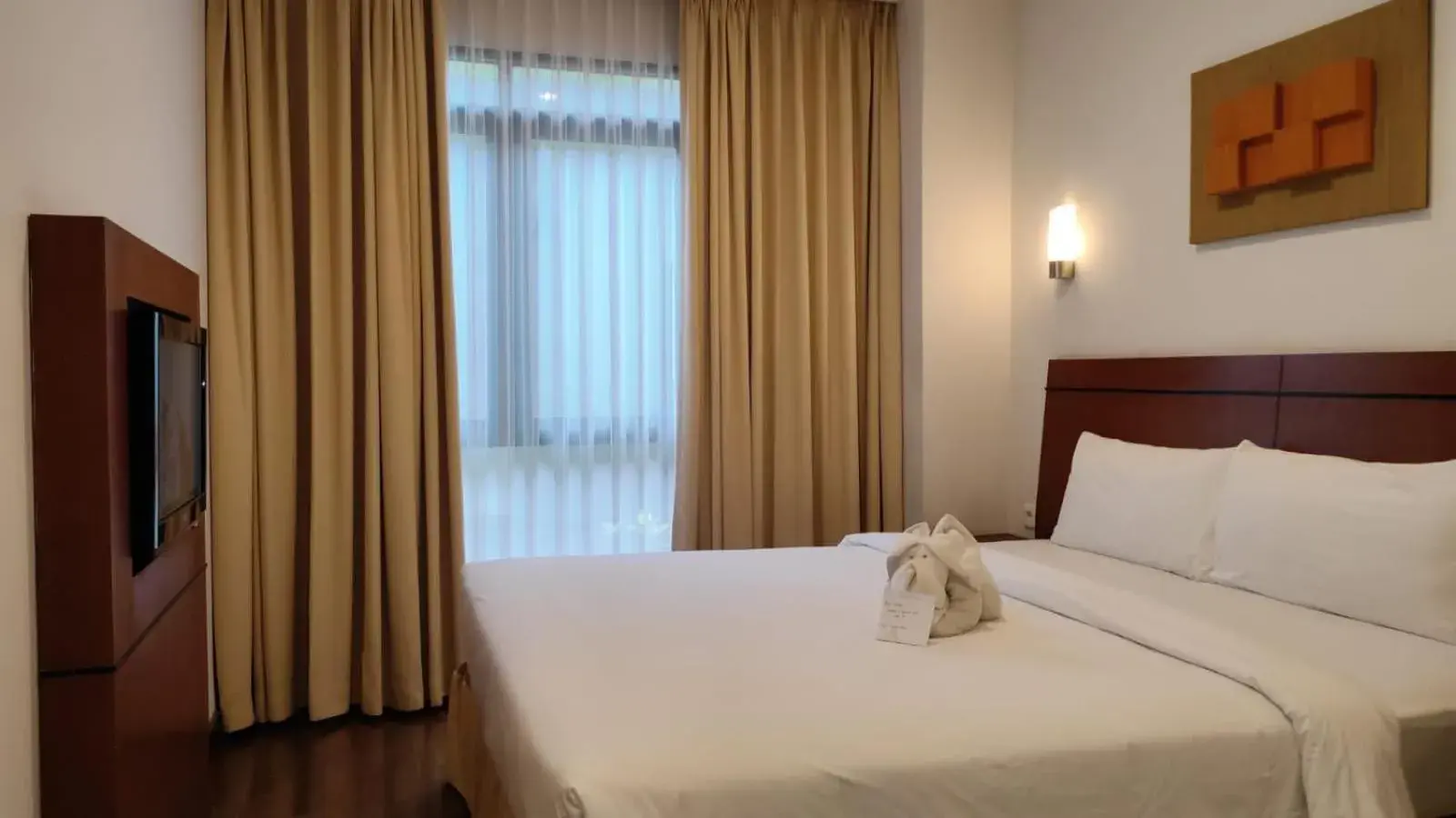 Bed in Grand Kuta Hotel And Residence