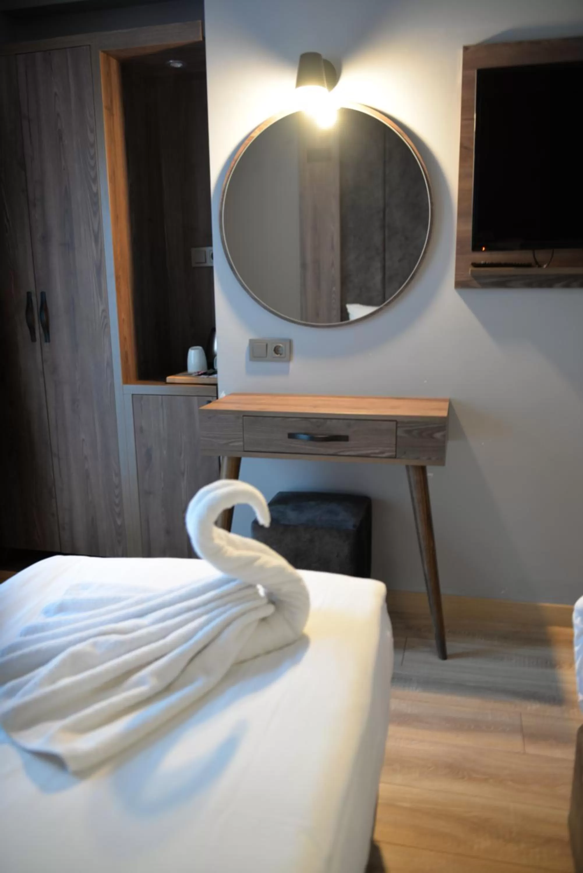 Bed in Basilissis Hotel