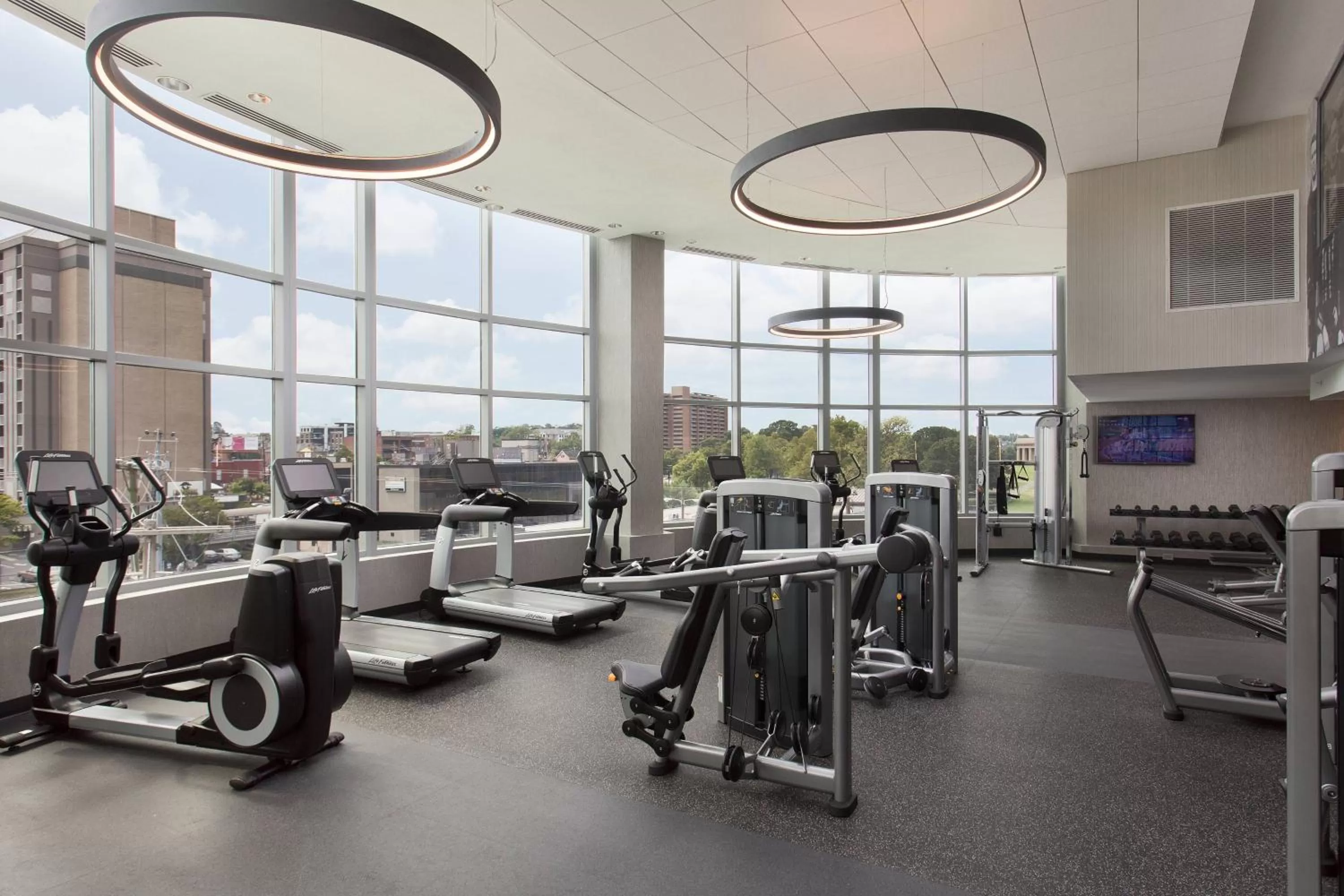 Fitness centre/facilities in Nashville Marriott at Vanderbilt University