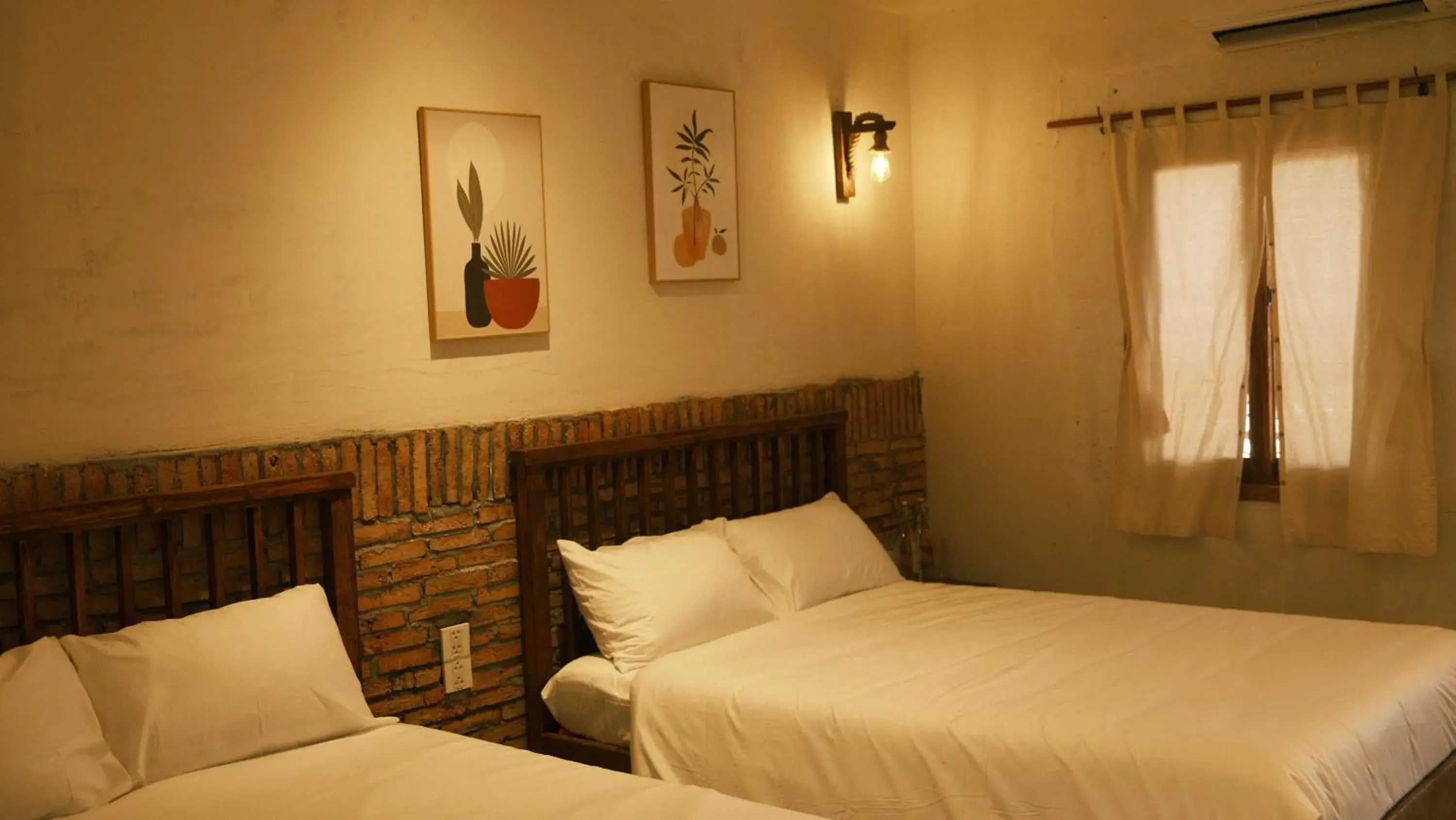 Bed in Vũ House Phú Yên- Boutique Room & Breakfast