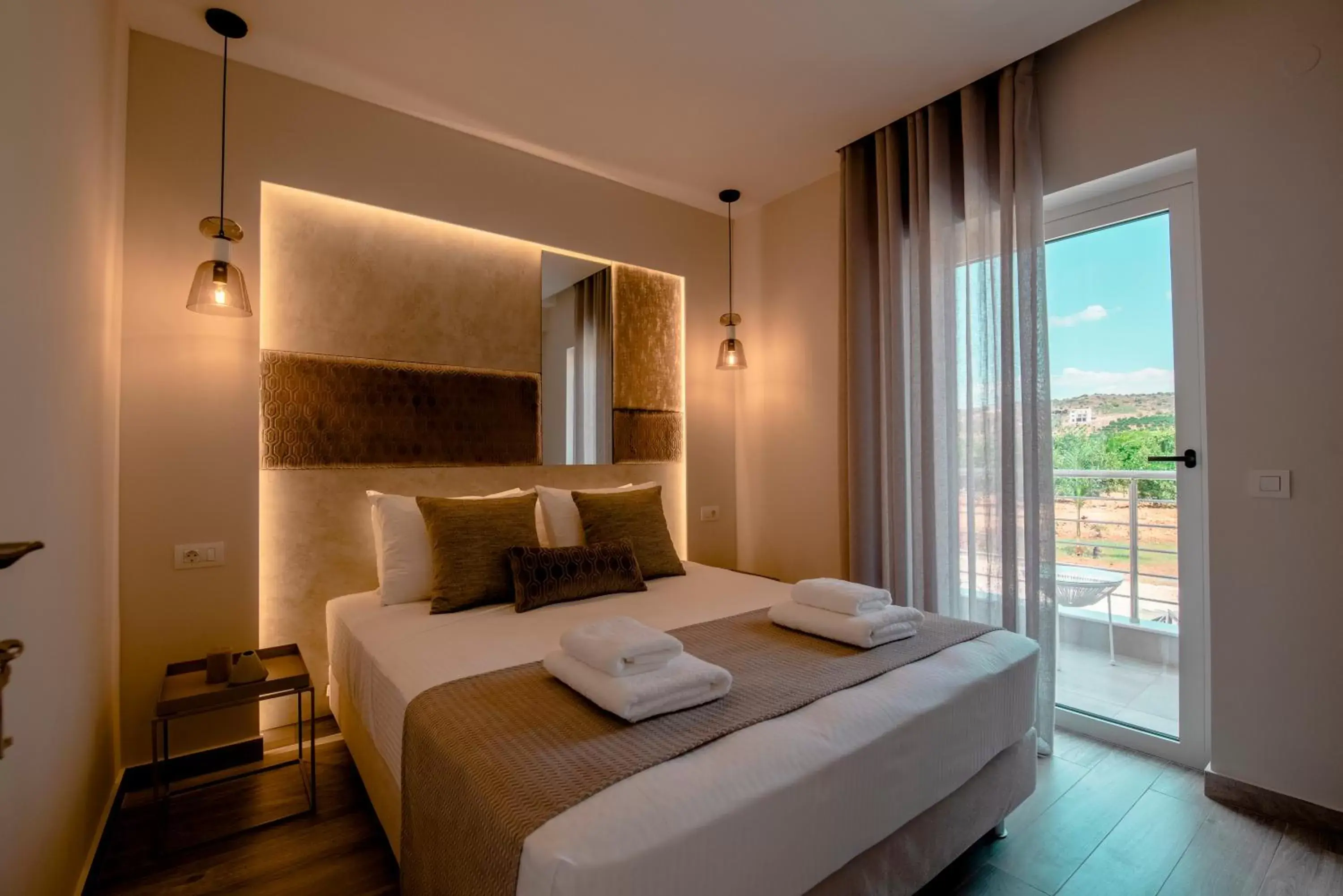 Bed in Frunze Luxury Apartments