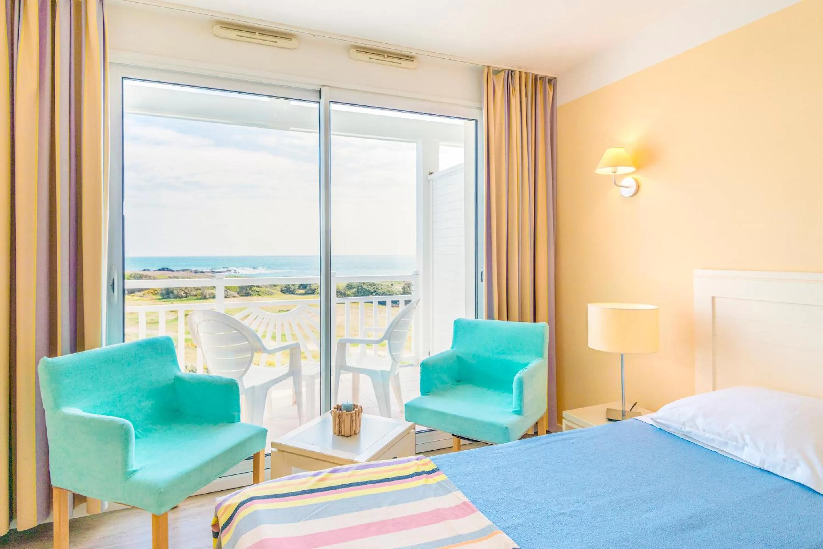 Bedroom, Bed in Lagrange Vacances L’Estran