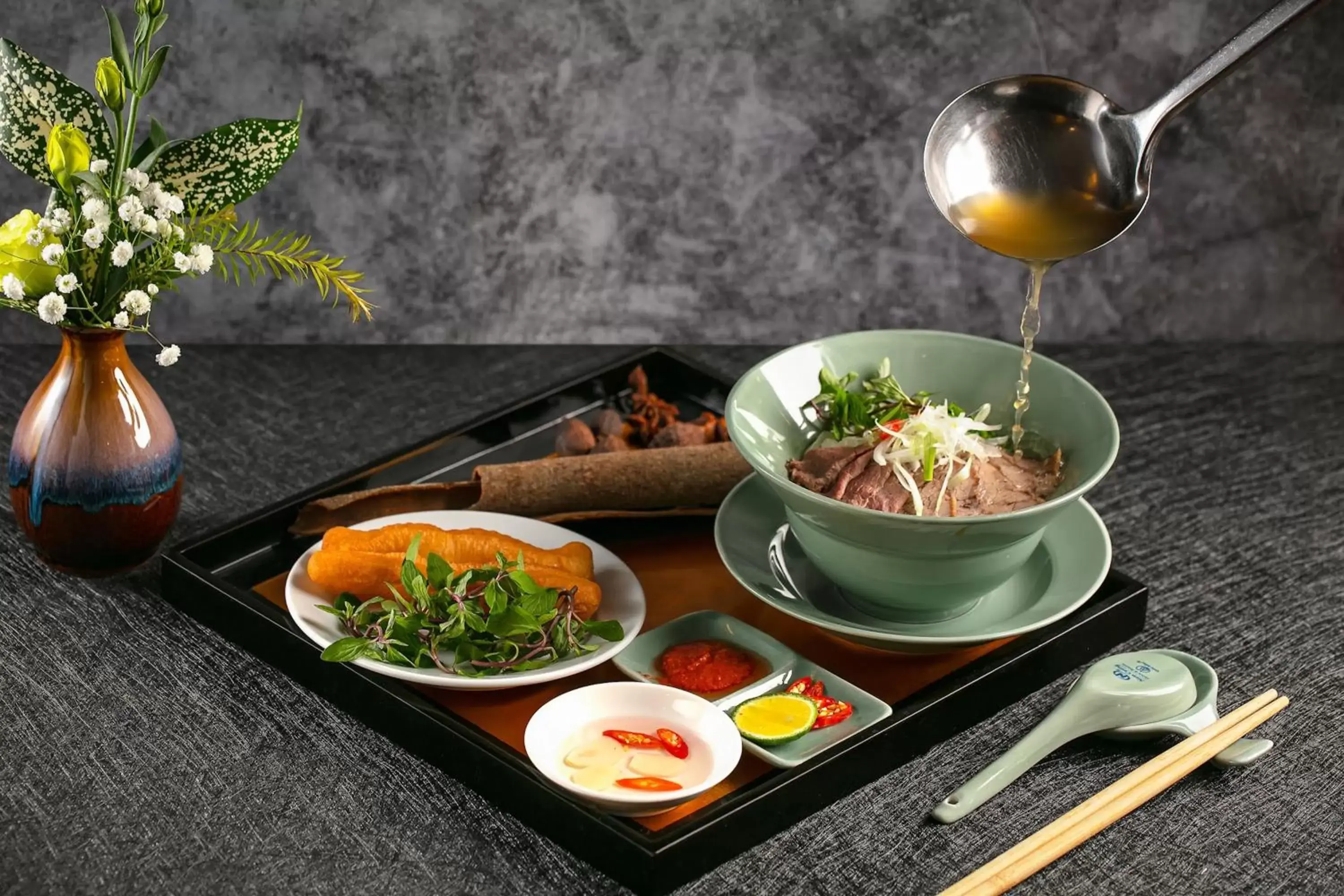 Breakfast in The Tray Hotel Hai Phong Breakfast in The Tray Hotel Hai Phong