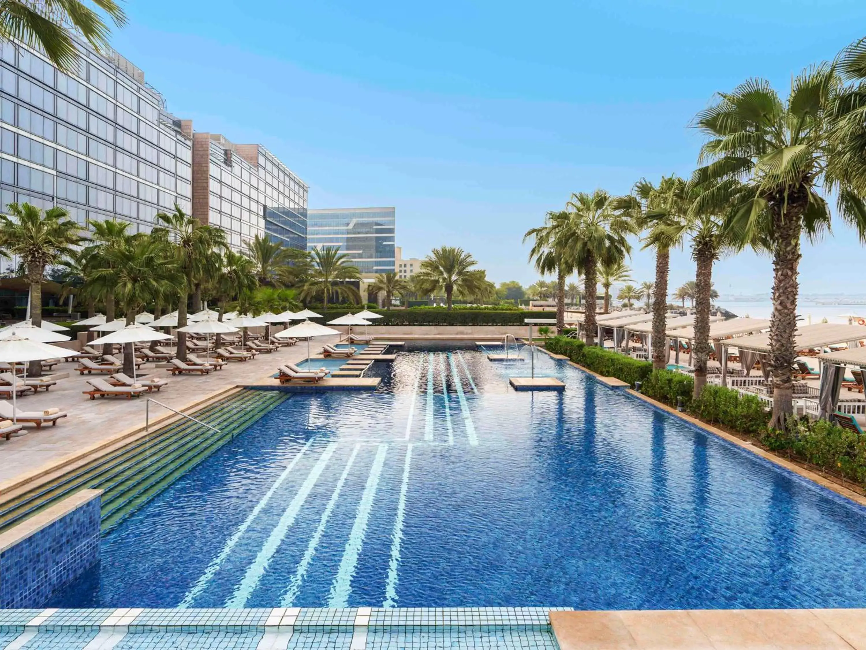Property building, Swimming Pool in Fairmont Bab Al Bahr
