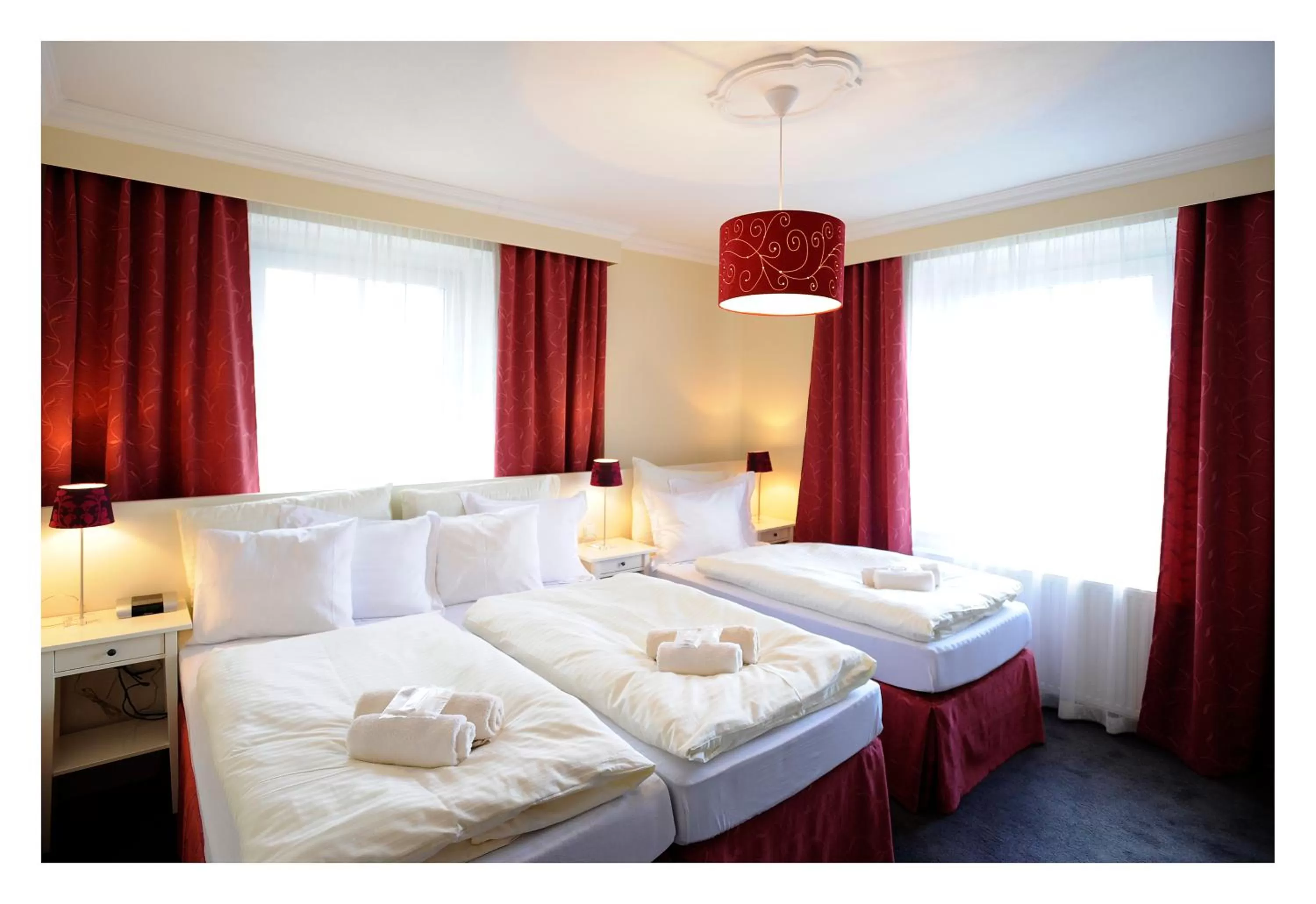 Bed in Pytloun Design Self Check-in Hotel