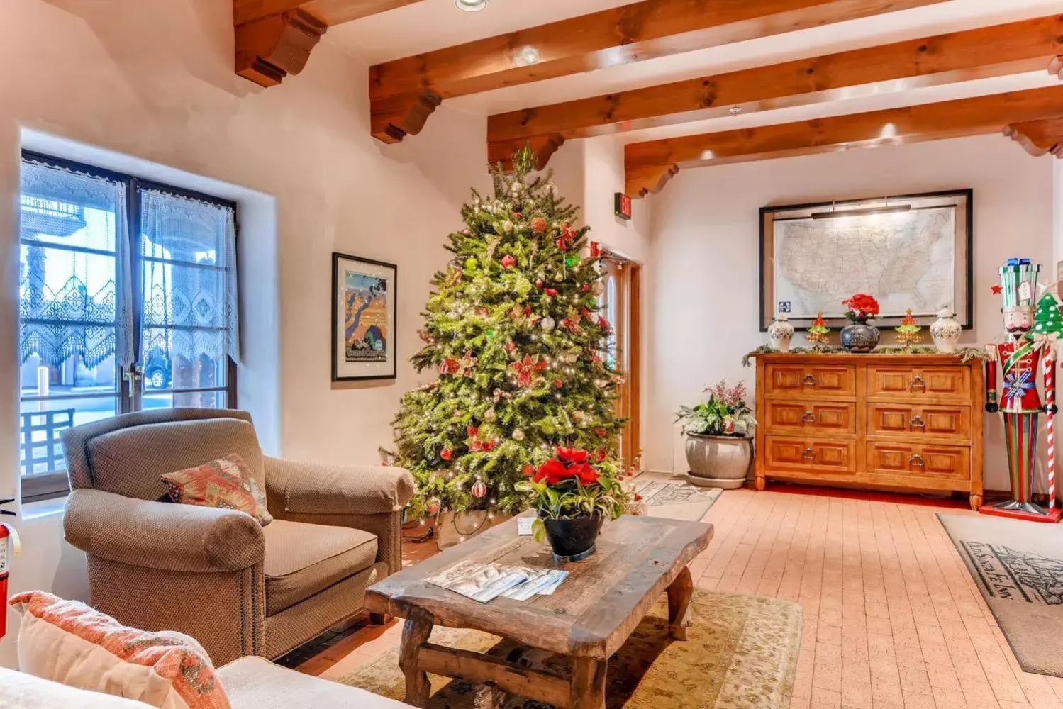 Lobby or reception, Seating Area in Old Santa Fe Inn