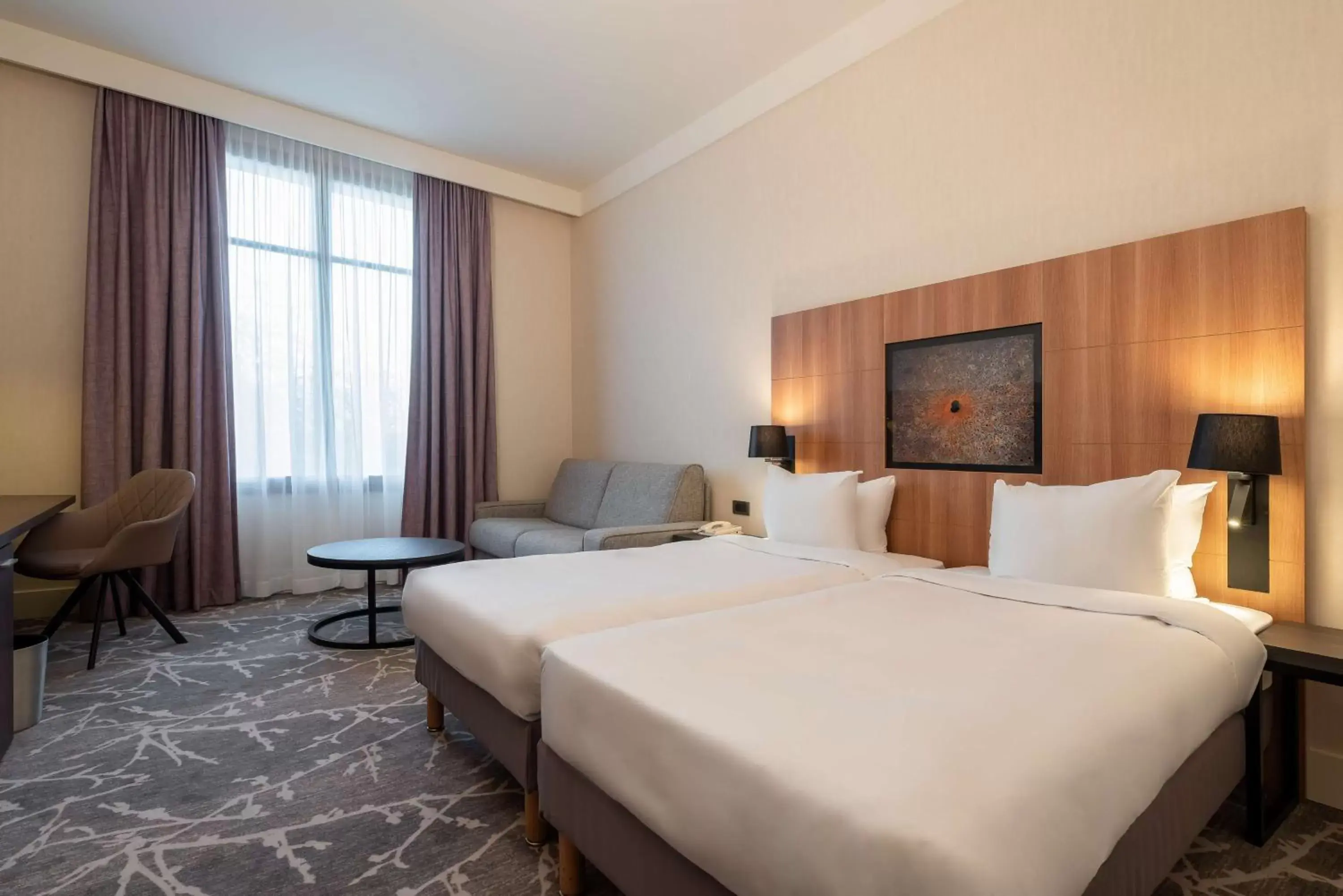 Photo of the whole room, Bed in Radisson Blu Hotel Paris, Marne-la-Vallée