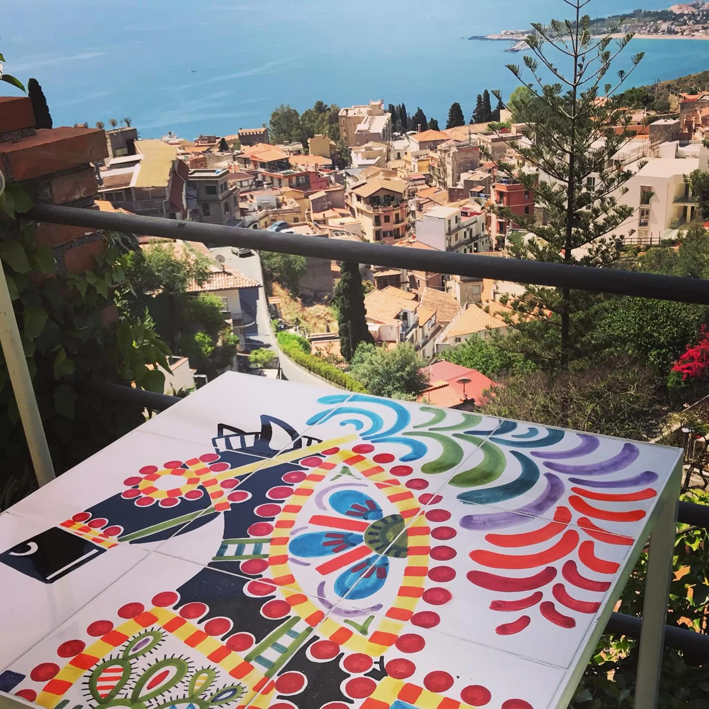 Balcony/Terrace in Villa Greta Hotel Rooms & Suites